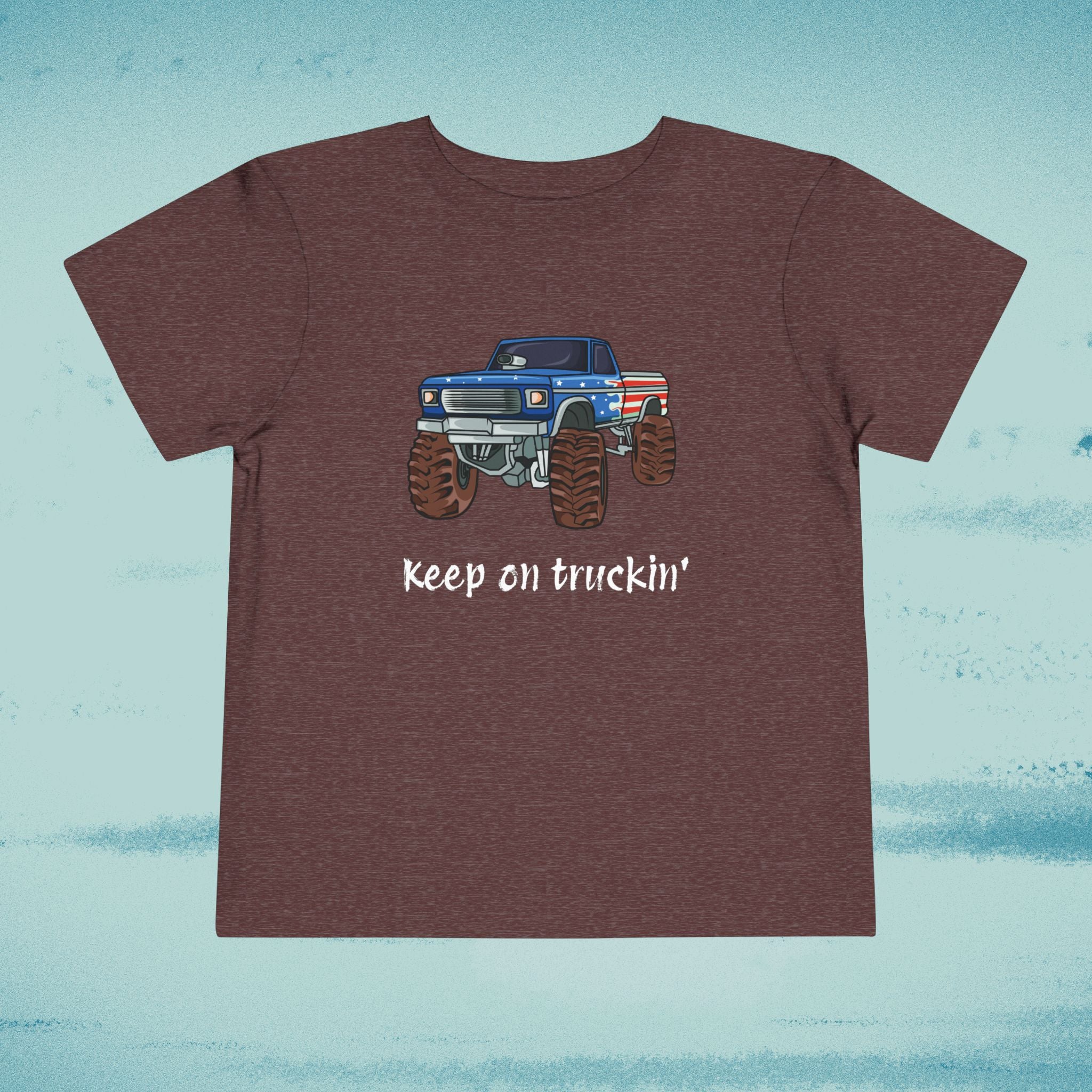 "Keep on Truckin'" Toddler Monster Truck Shirt