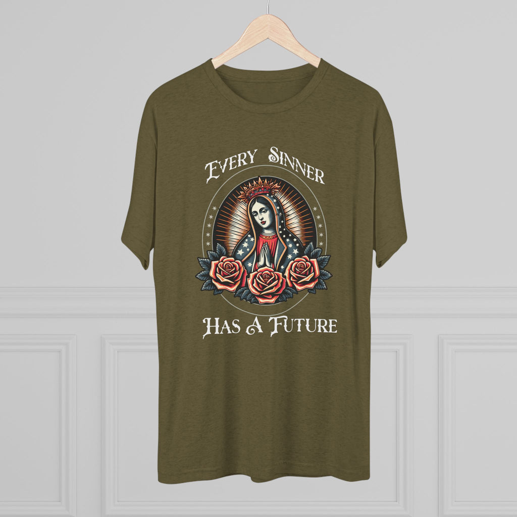 Crew Tee — "Every Sinner Has a Future"