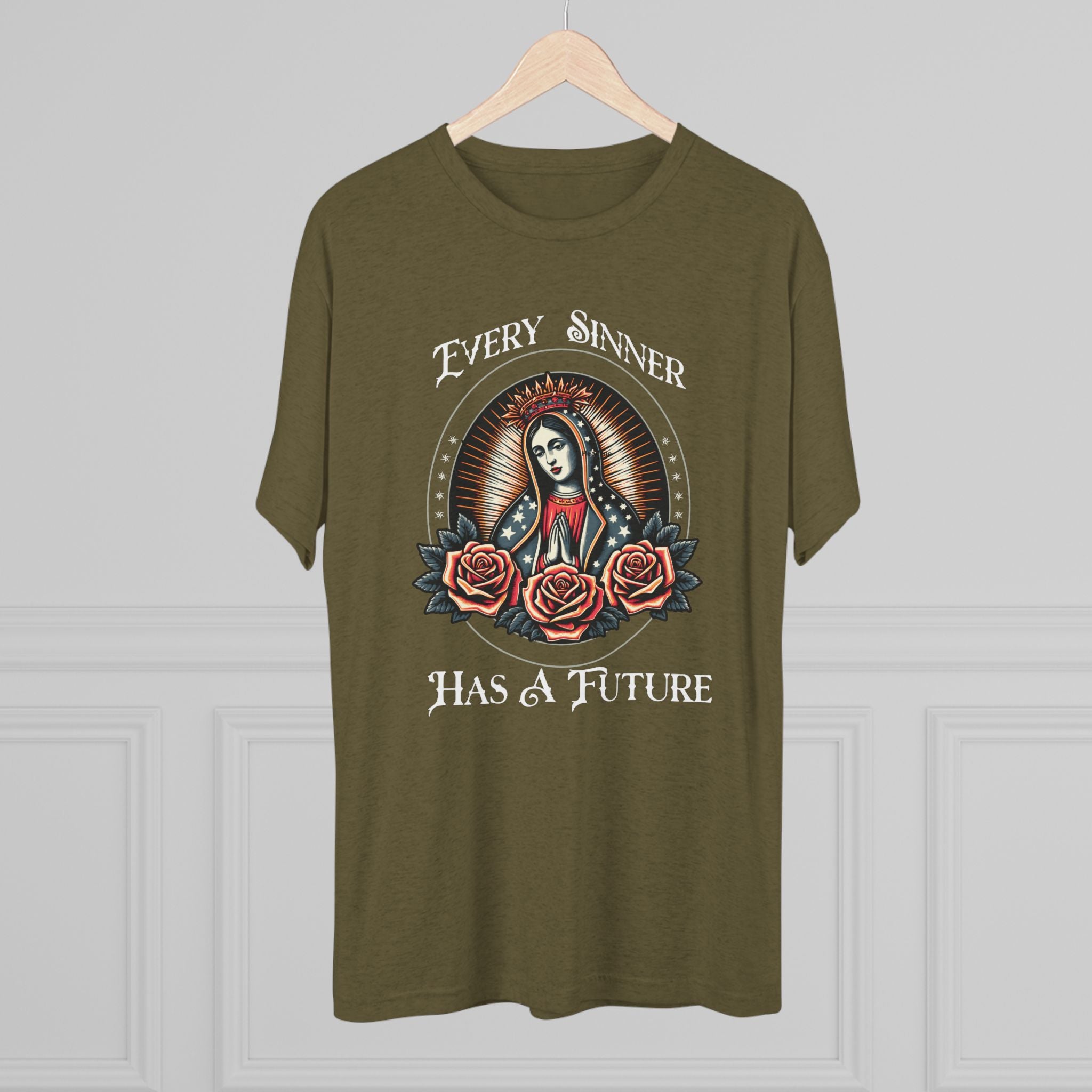 Crew Tee — "Every Sinner Has a Future"