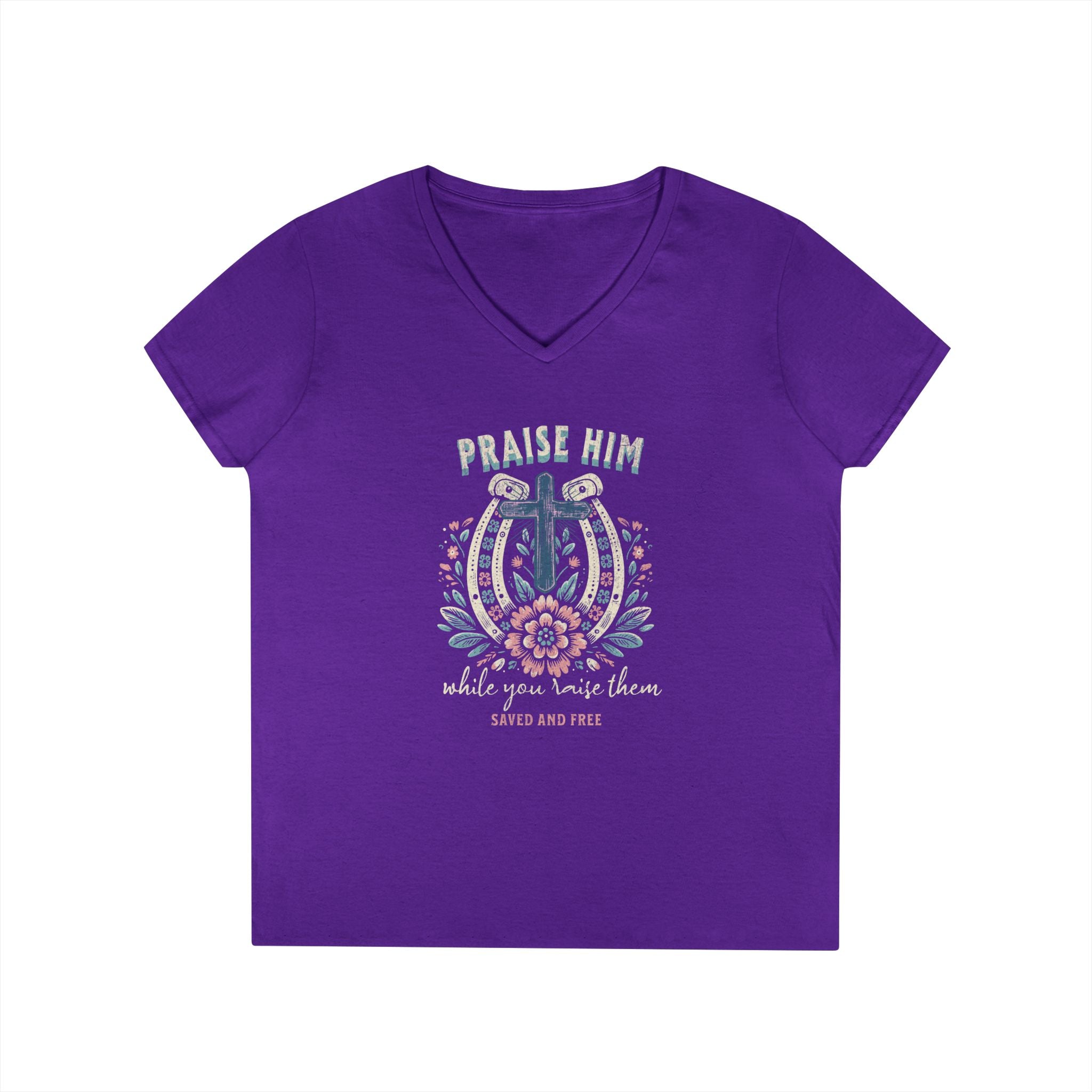 Praise Him While You Raise Them Tee
