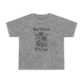 Bless The Lord O' My Soul Floral Mineral Wash T‑Shirt — Vintage Christian Tee