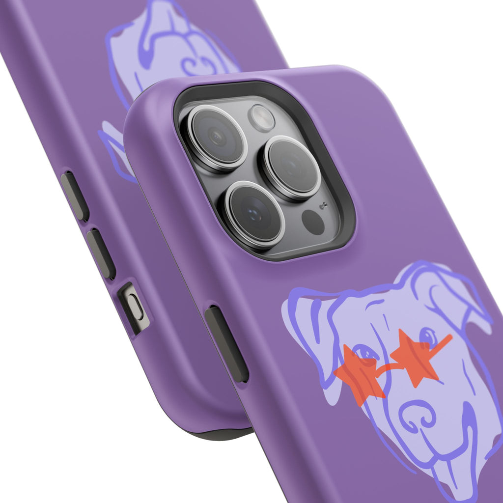 Impact Resistant Case — Purple Dog “Tell your dog I said hi”
