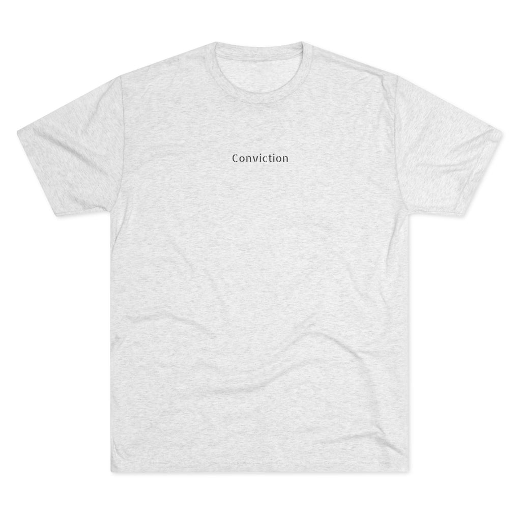 Conviction Crew Tee — "Who Am I"