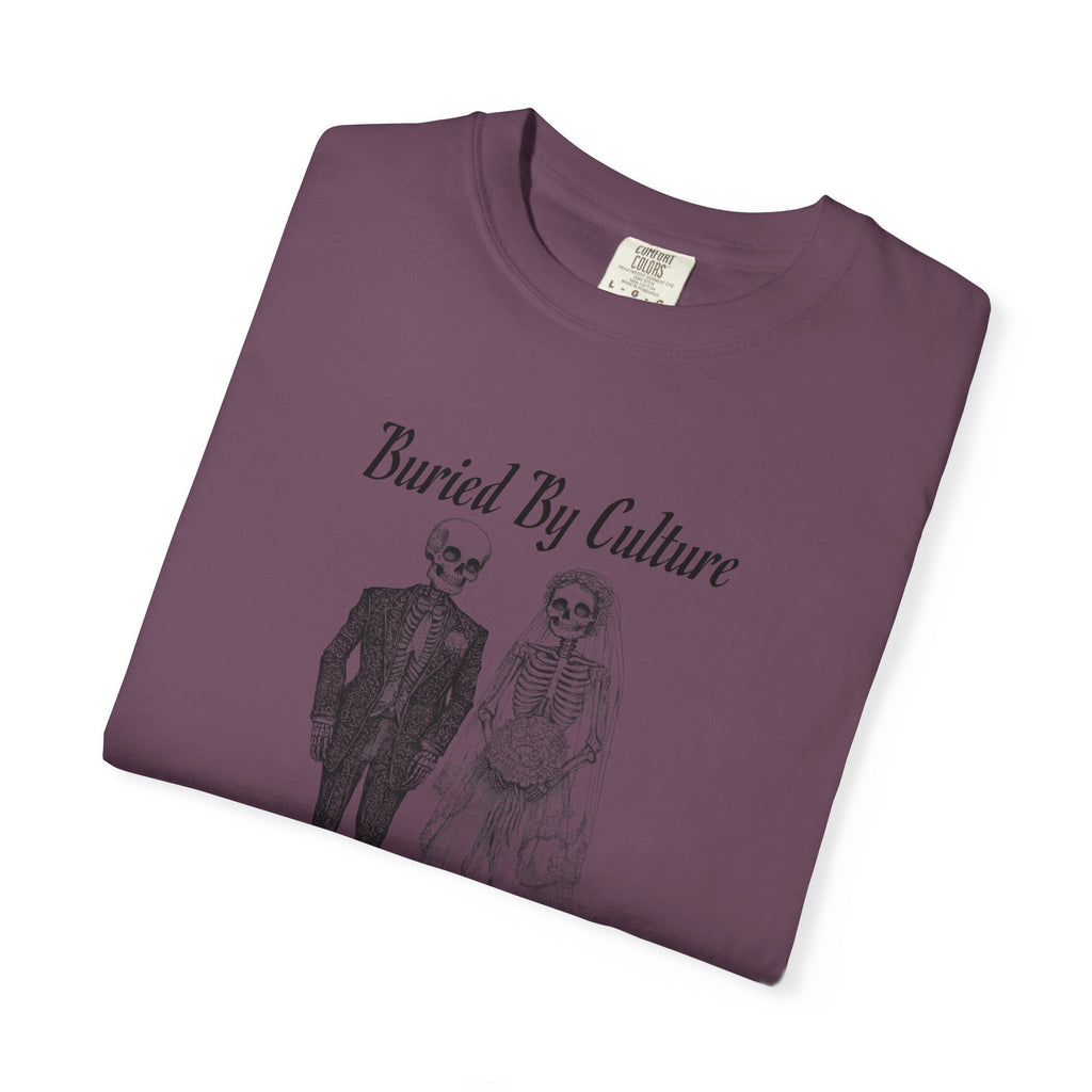 T-Shirt — "Buried By Culture, Bound By Covenant" Vintage Couple Graphic