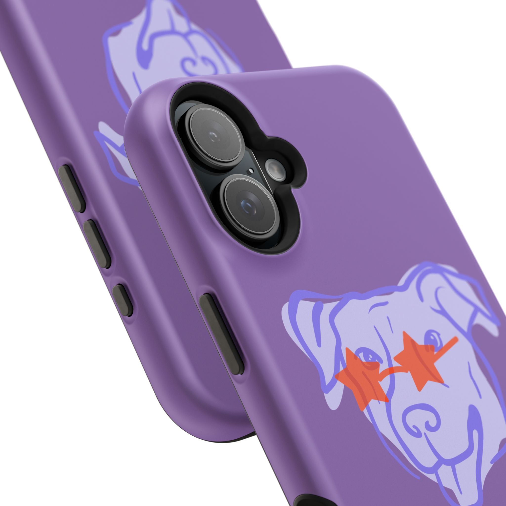 Impact Resistant Case — Purple Dog “Tell your dog I said hi”