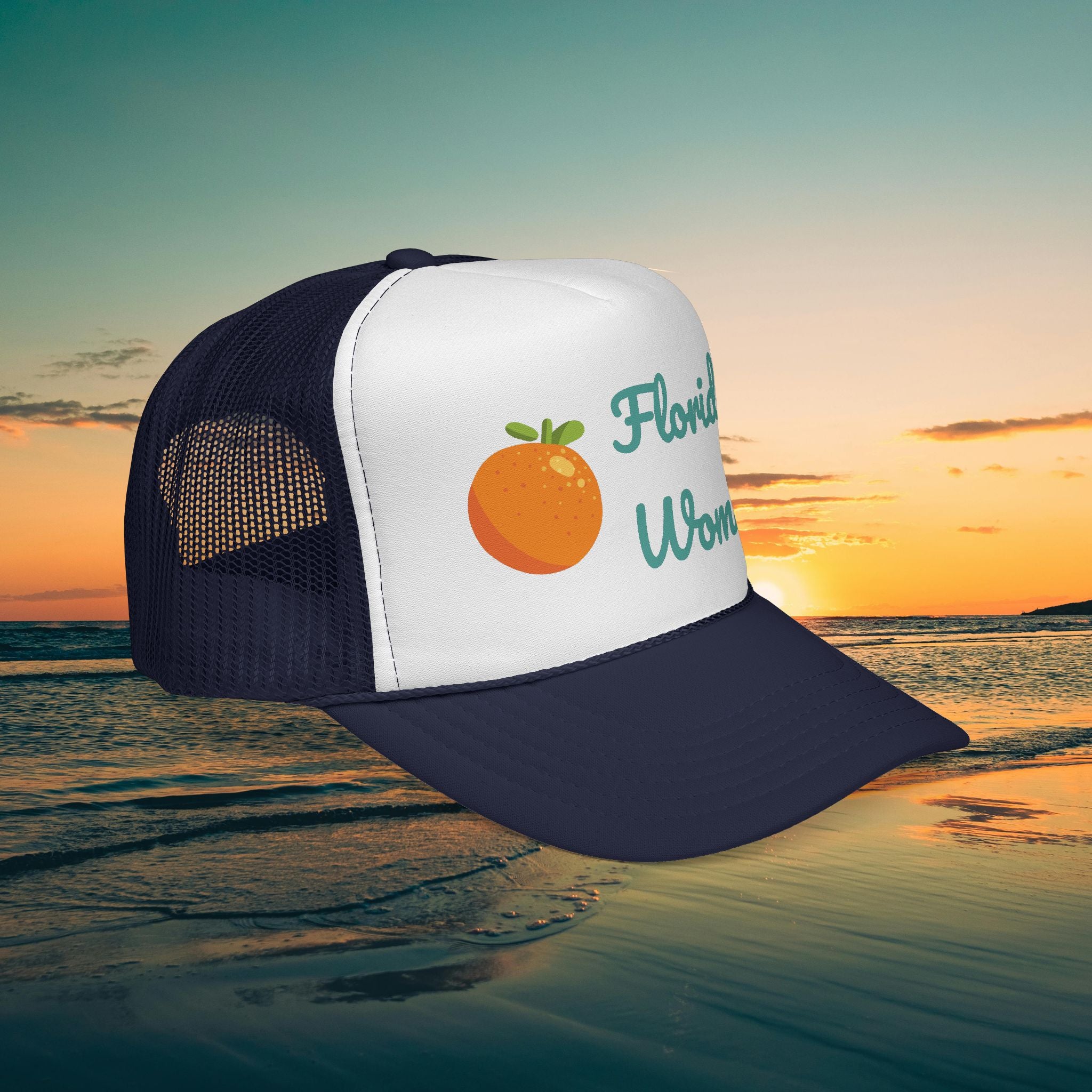 Florida Woman Trucker Cap