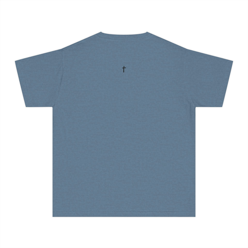 Youth Tee — "First of all Jesus thinks I’m a delight" Kids T‑Shirt