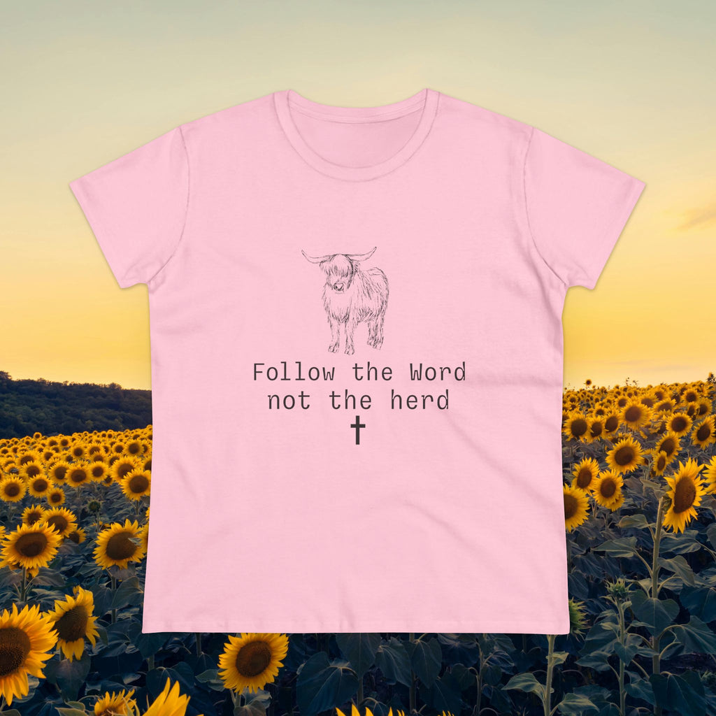 Graphic Tee — "Follow the Word Not the Herd"