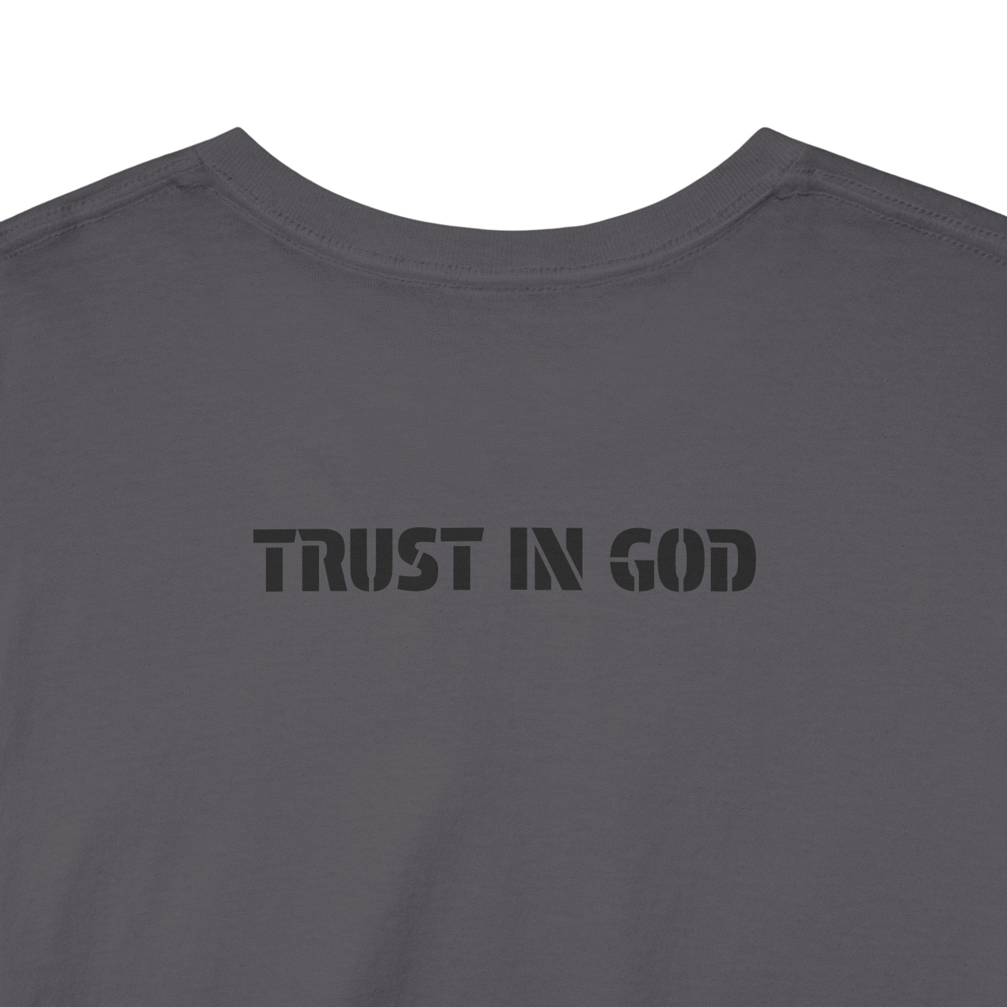 Raise Lions T‑Shirt — "Give When It Hurts" Faith Graphic Tee (Trust in God)
