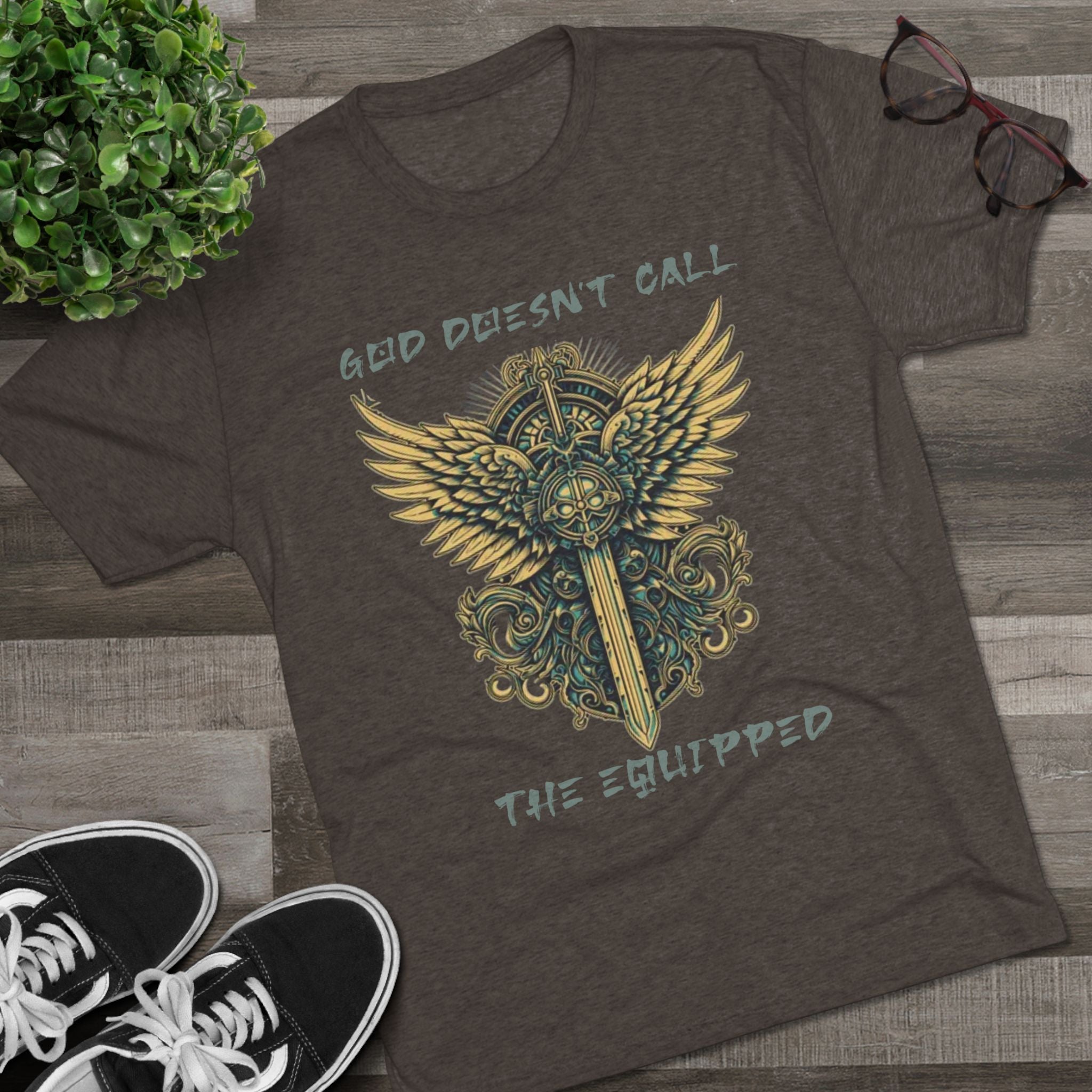 God Doesn’t Call the Equipped Tee