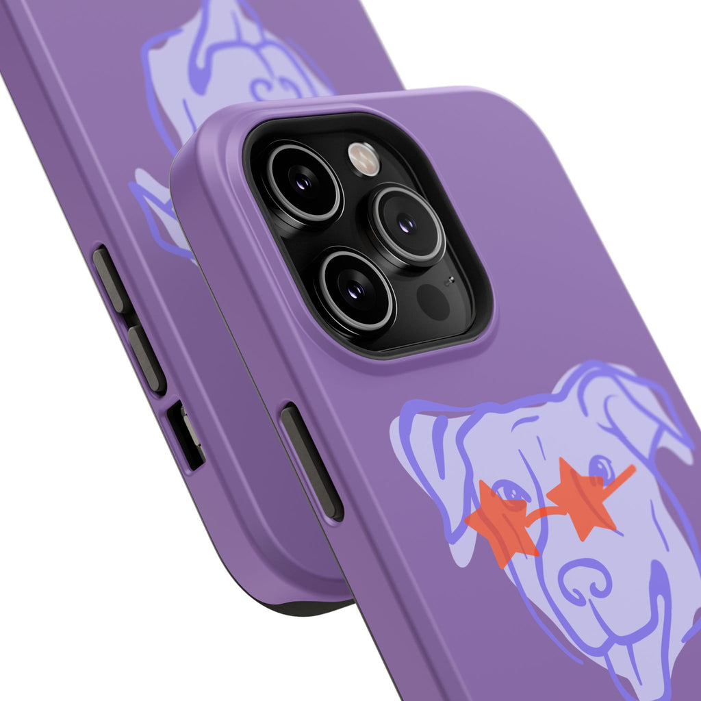 Impact Resistant Case — Purple Dog “Tell your dog I said hi”