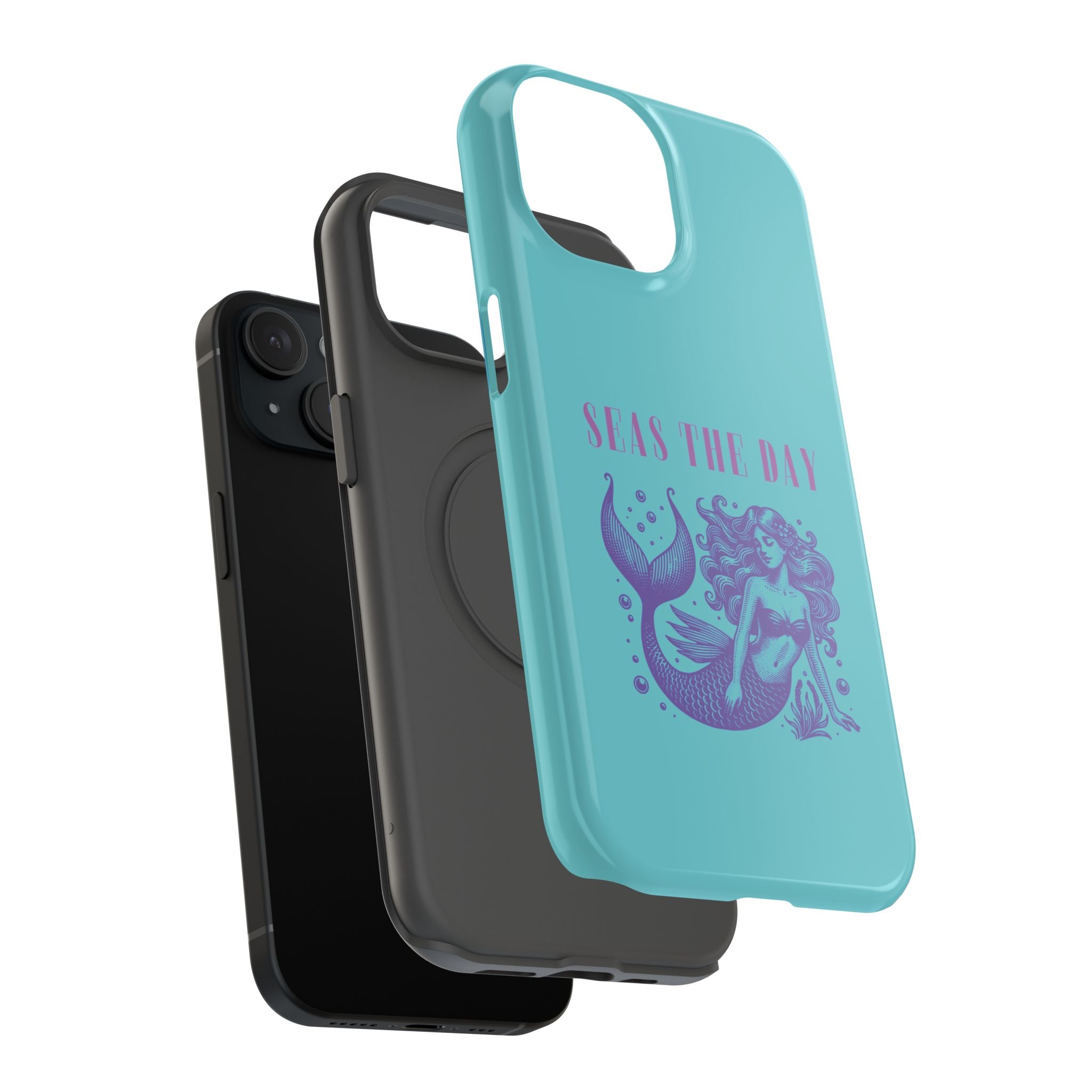 iphone Mermaid ‘Seas the Day’ Impact-Resistant Phone Case