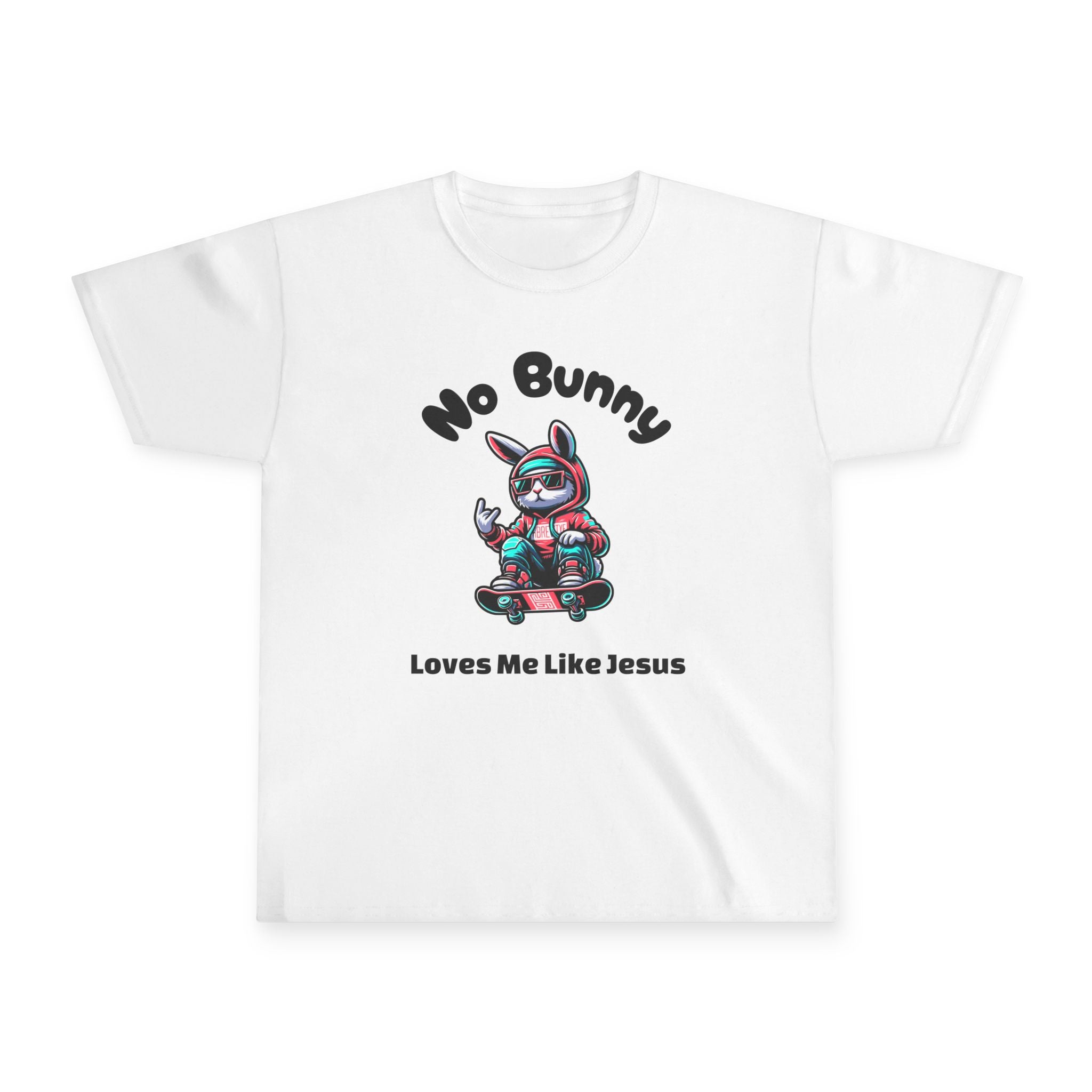 Youth Tee — "No Bunny Loves Me Like Jesus"