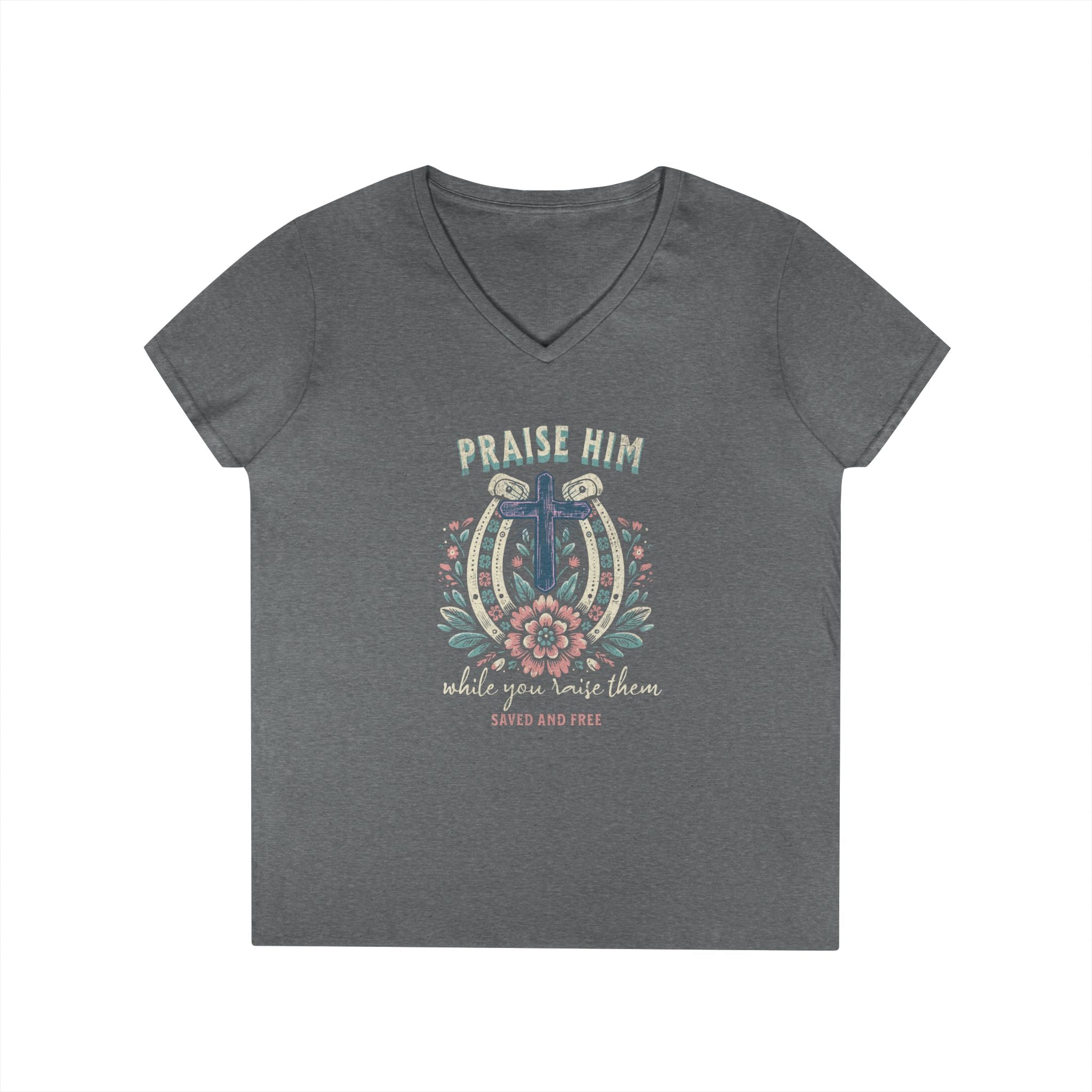 Praise Him While You Raise Them Tee