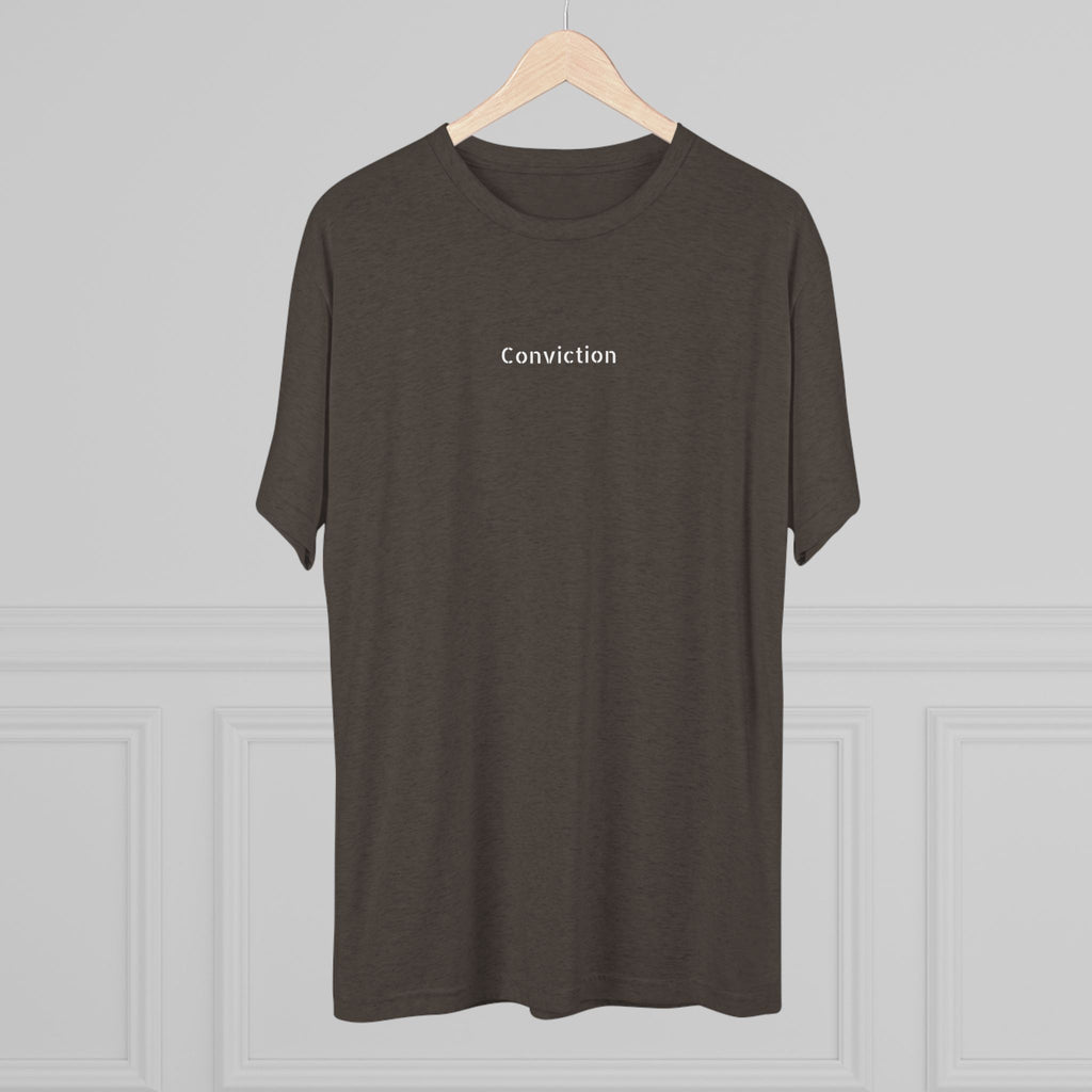 Conviction Crew Tee — "Who Am I"