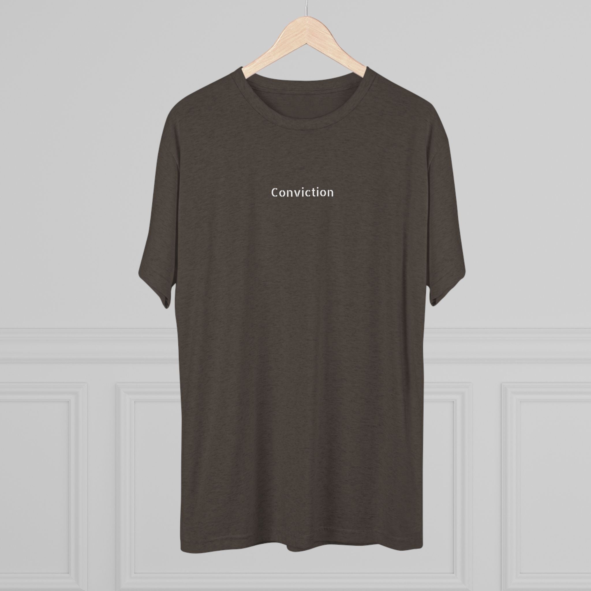 Conviction Crew Tee — "Who Am I"