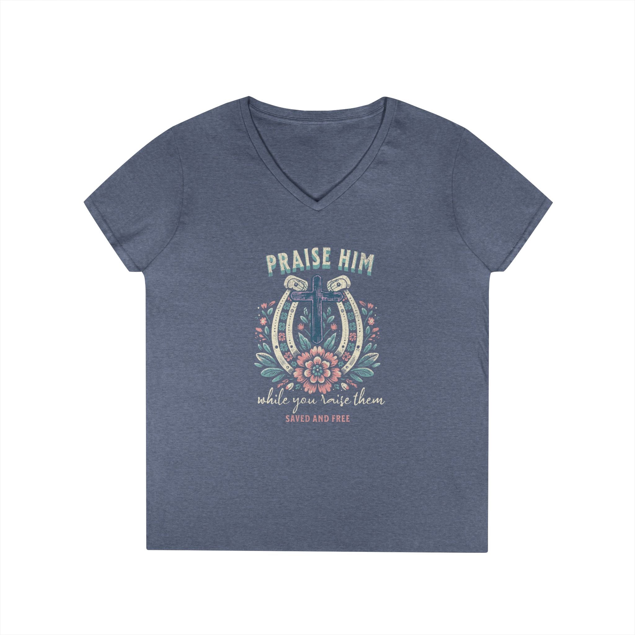 Praise Him While You Raise Them Tee