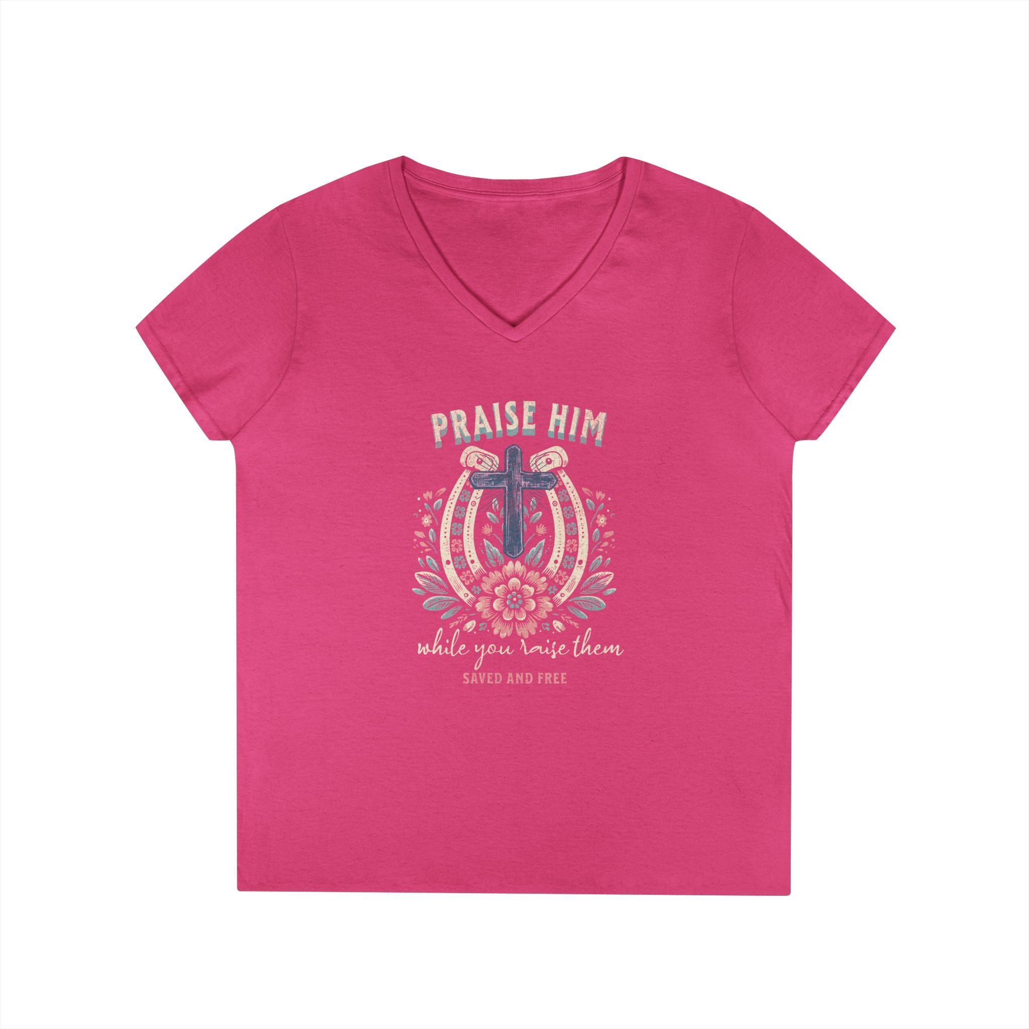 Praise Him While You Raise Them Tee
