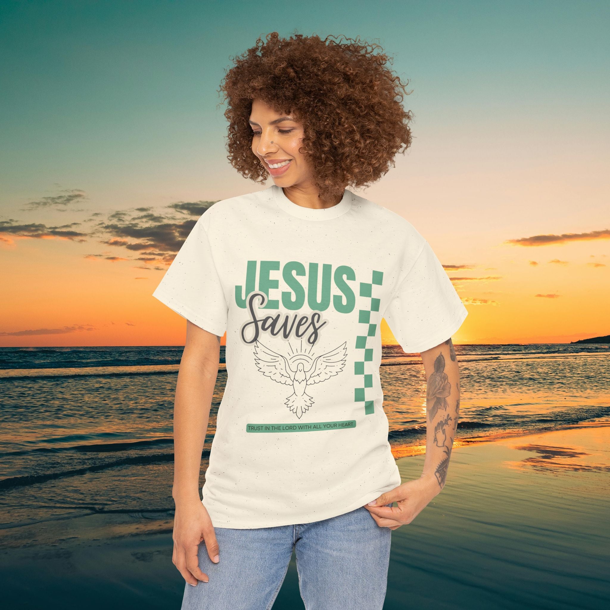 Jesus Saves Tee
