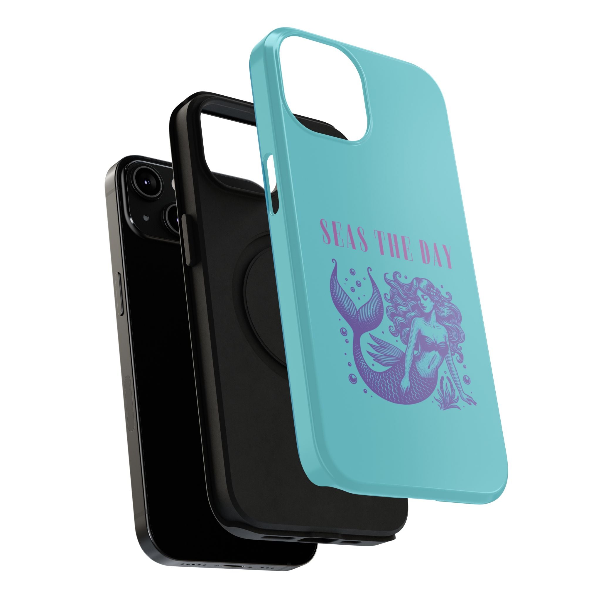 iphone Mermaid ‘Seas the Day’ Impact-Resistant Phone Case