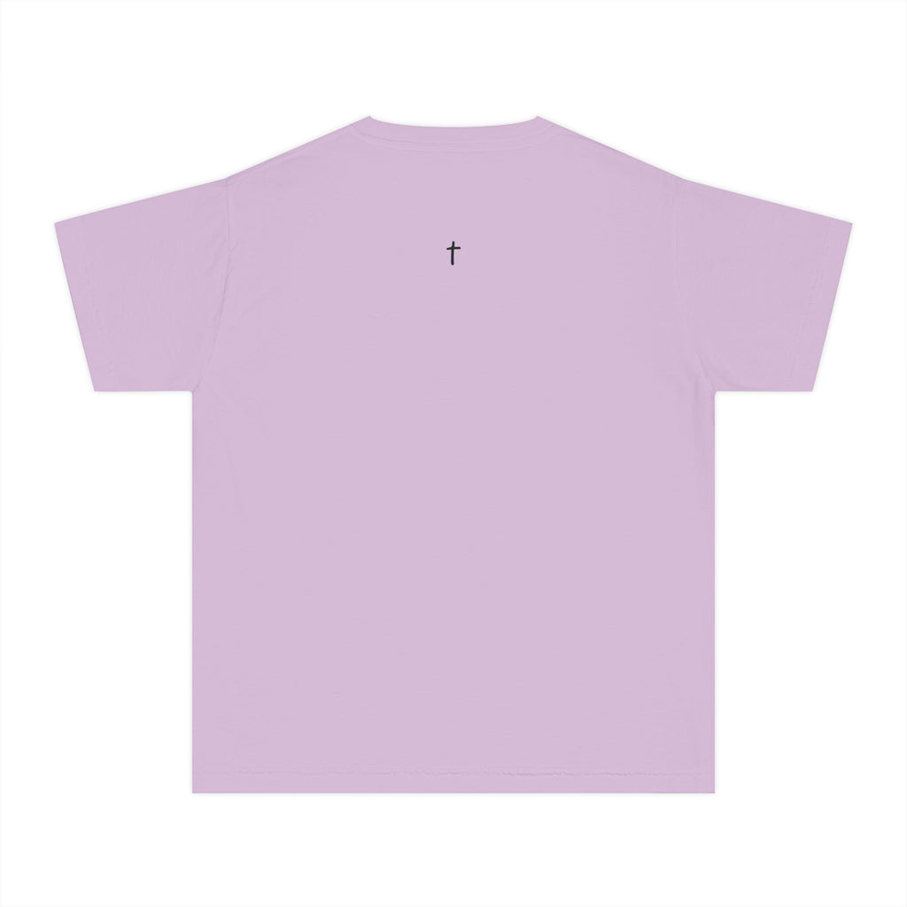 Youth Tee — "First of all Jesus thinks I’m a delight" Kids T‑Shirt