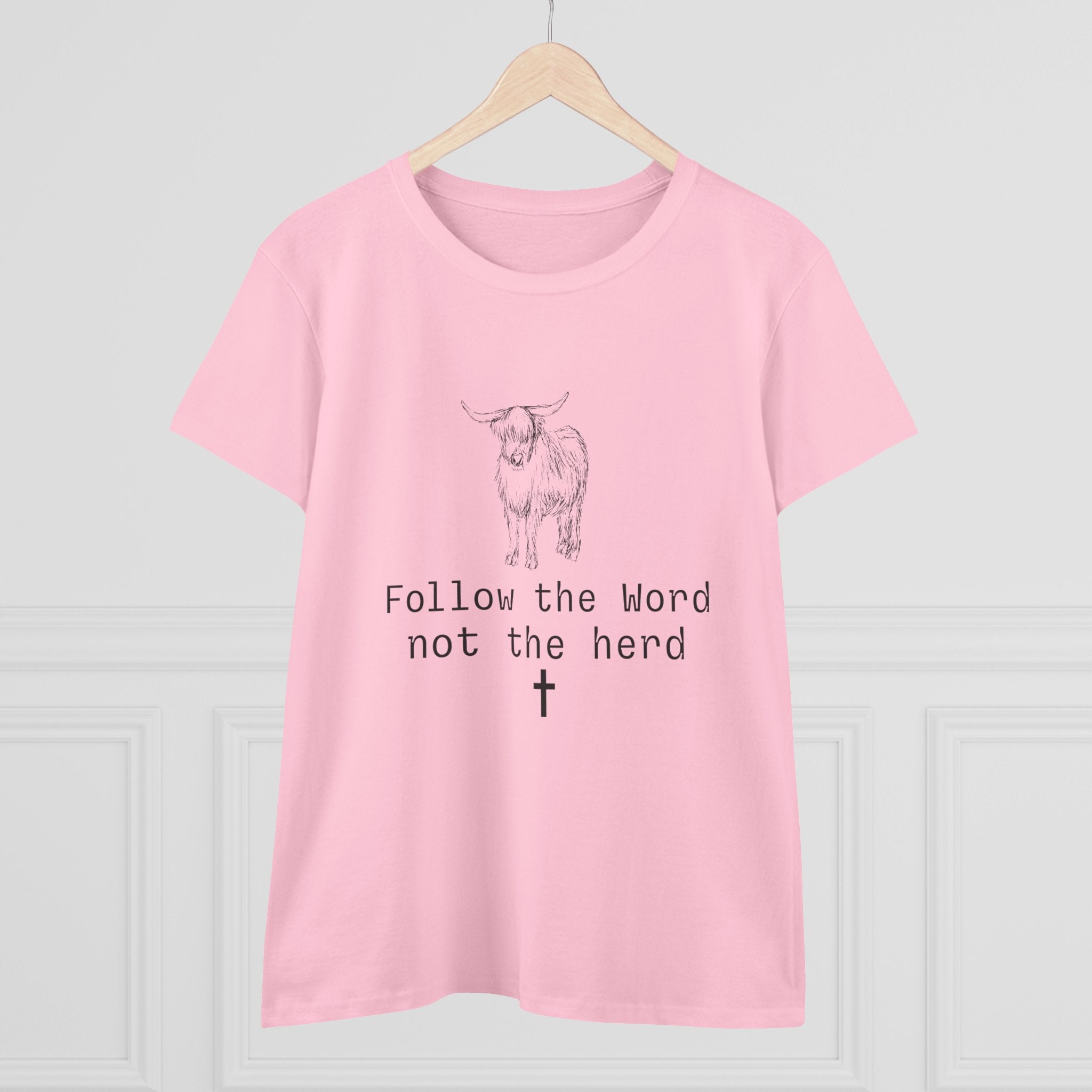 Graphic Tee — "Follow the Word Not the Herd"