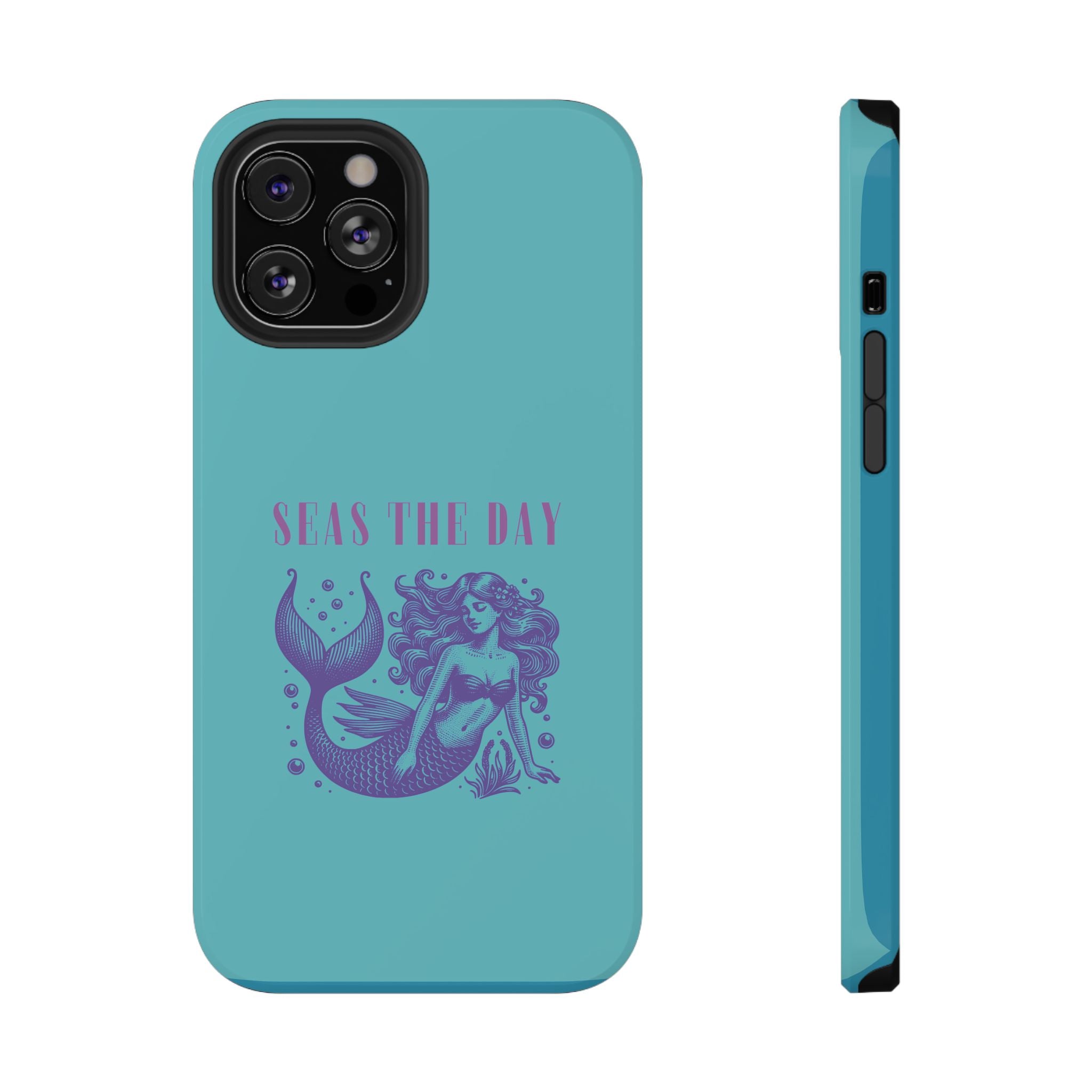 iphone Mermaid ‘Seas the Day’ Impact-Resistant Phone Case