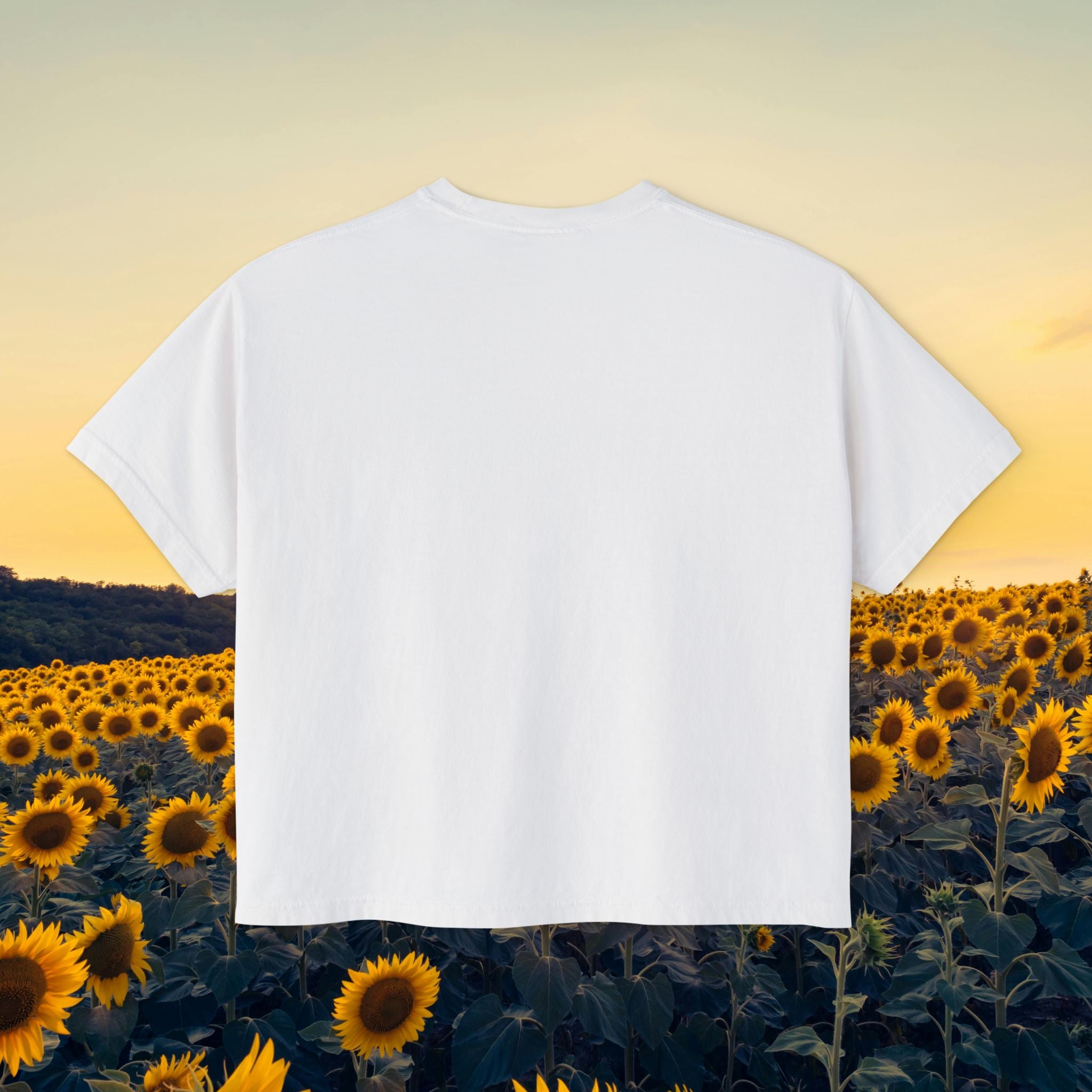 Book Club Floral Boxy Tee