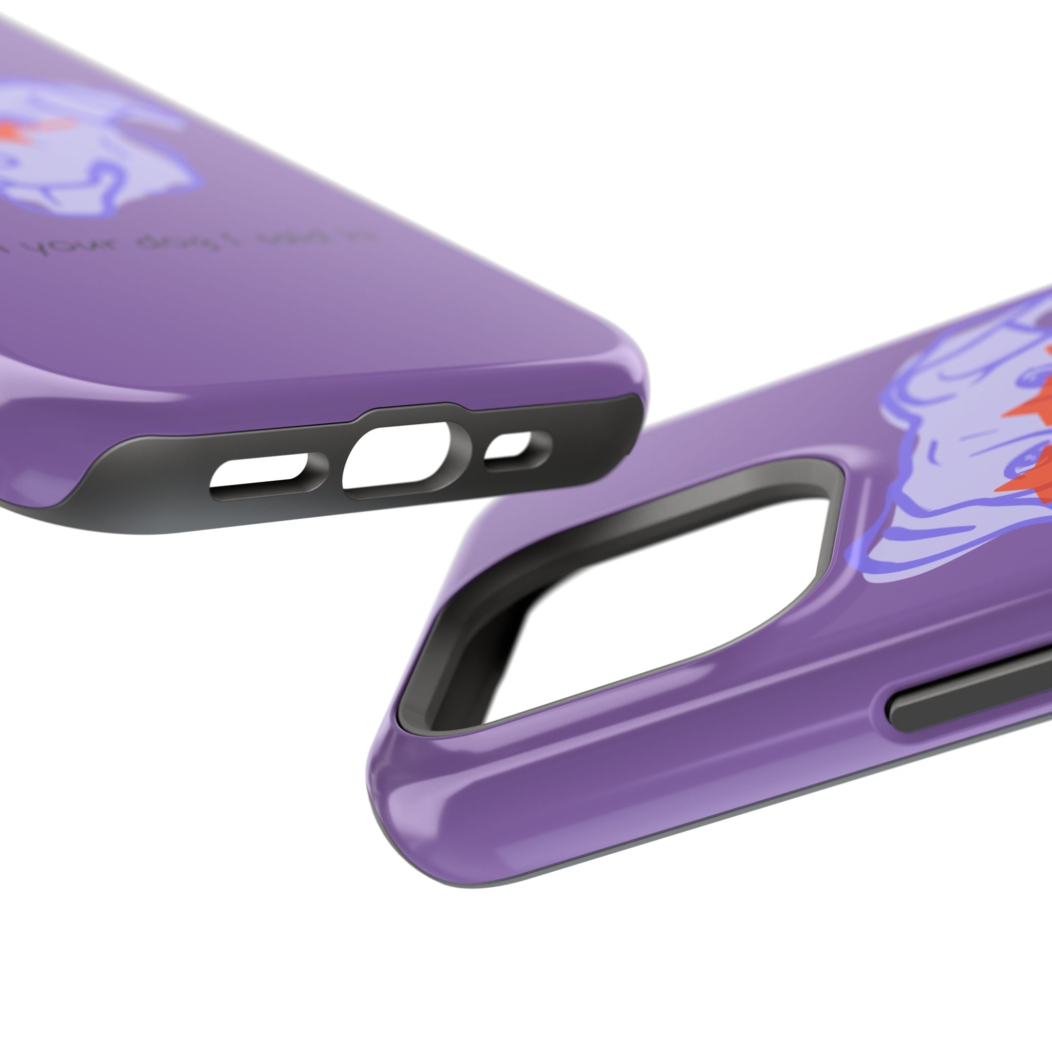 Impact Resistant Case — Purple Dog “Tell your dog I said hi”