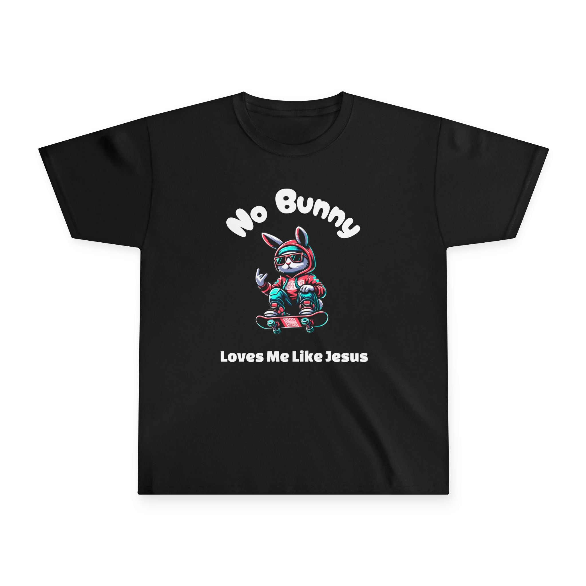 Youth Tee — "No Bunny Loves Me Like Jesus"