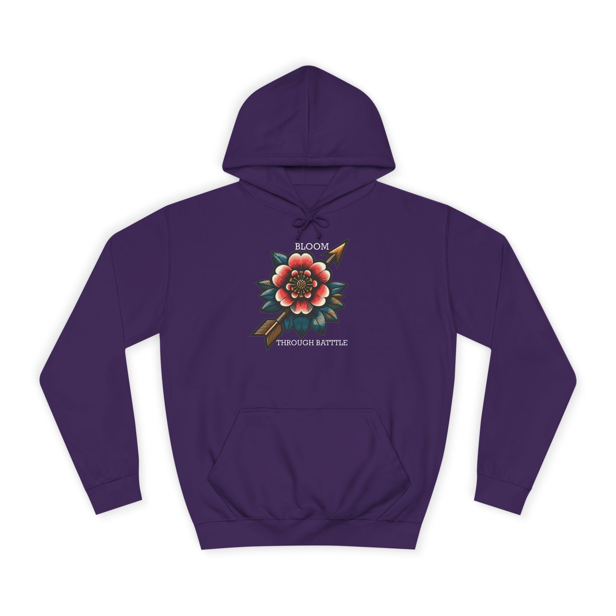 Bloom Through Battle Hoodie