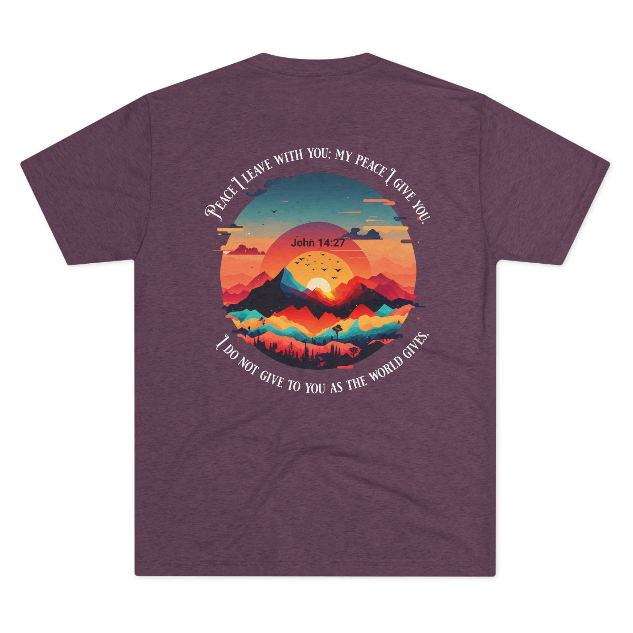Peace I Leave With You John 14:27 Tee