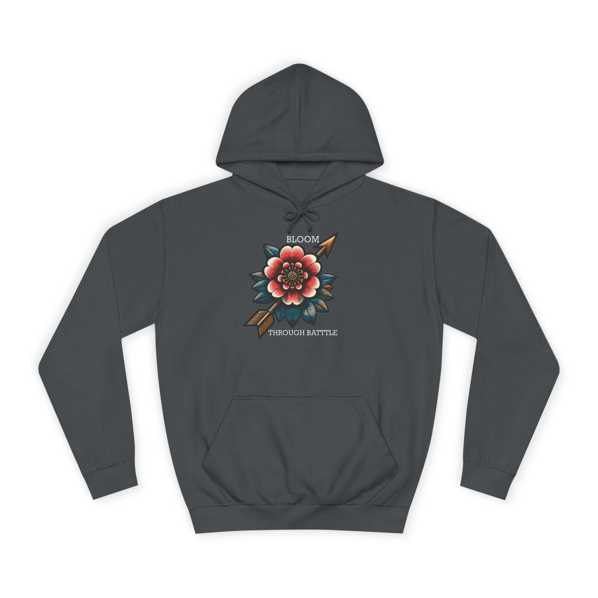 Bloom Through Battle Hoodie