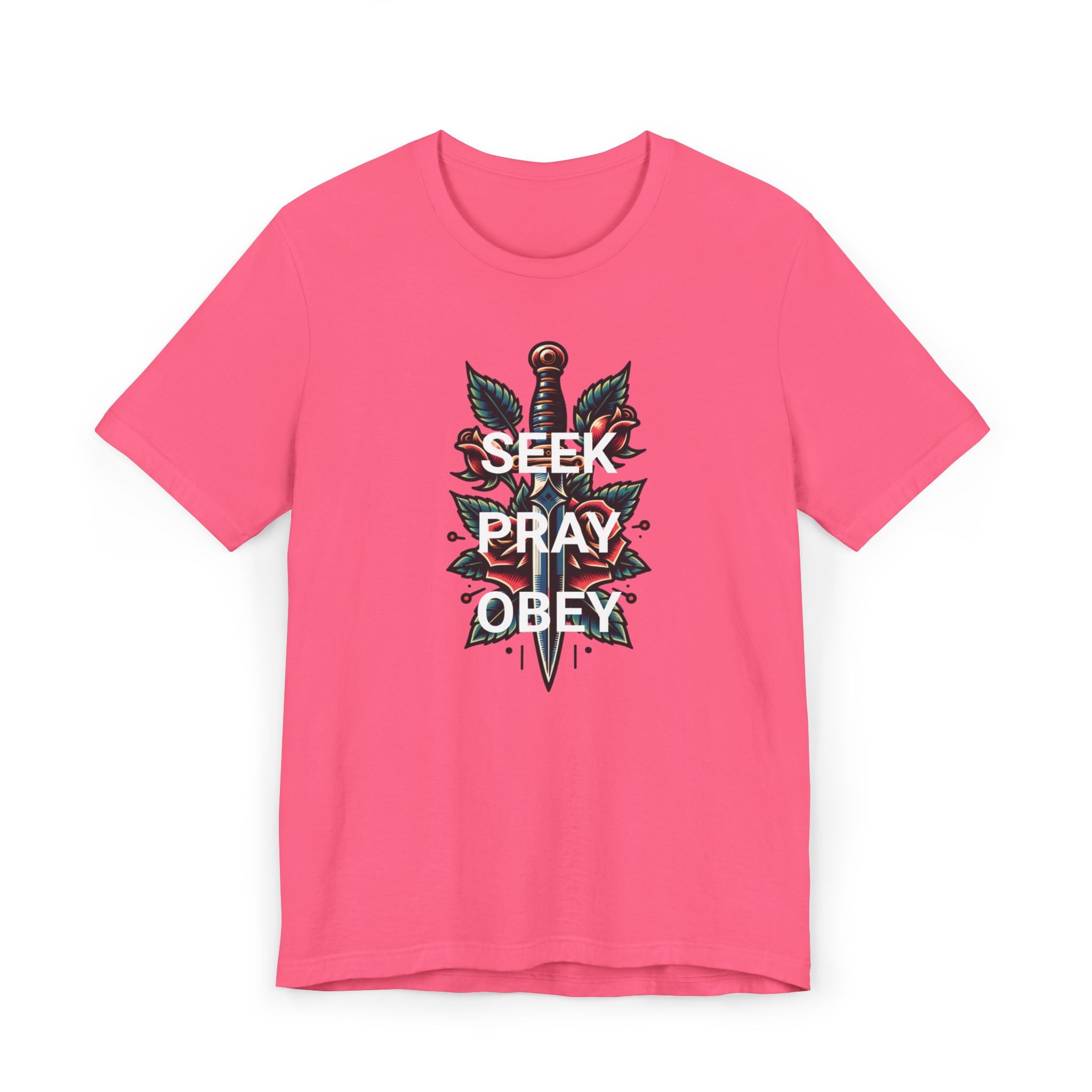 Seek Pray Obey Tee