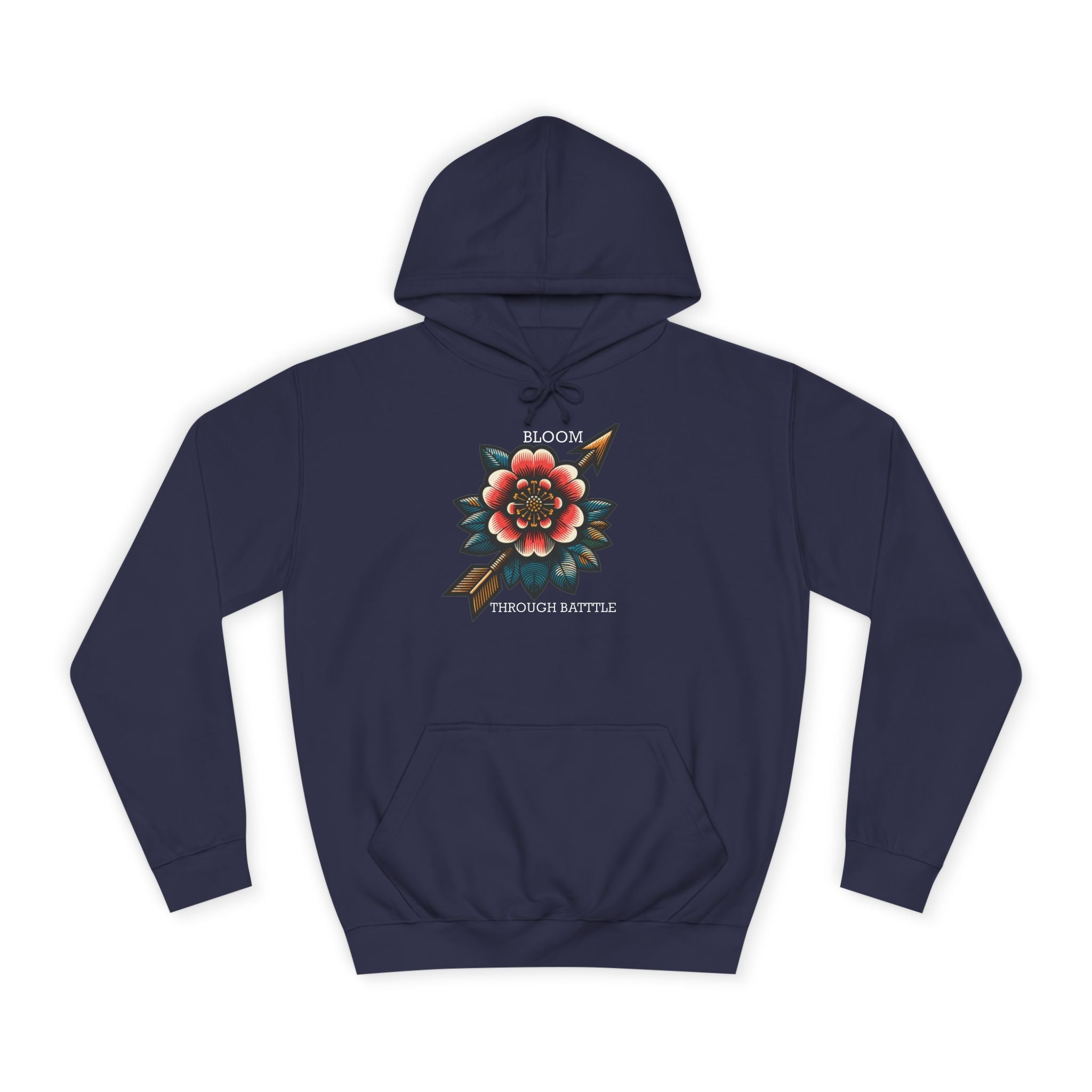 Bloom Through Battle Hoodie