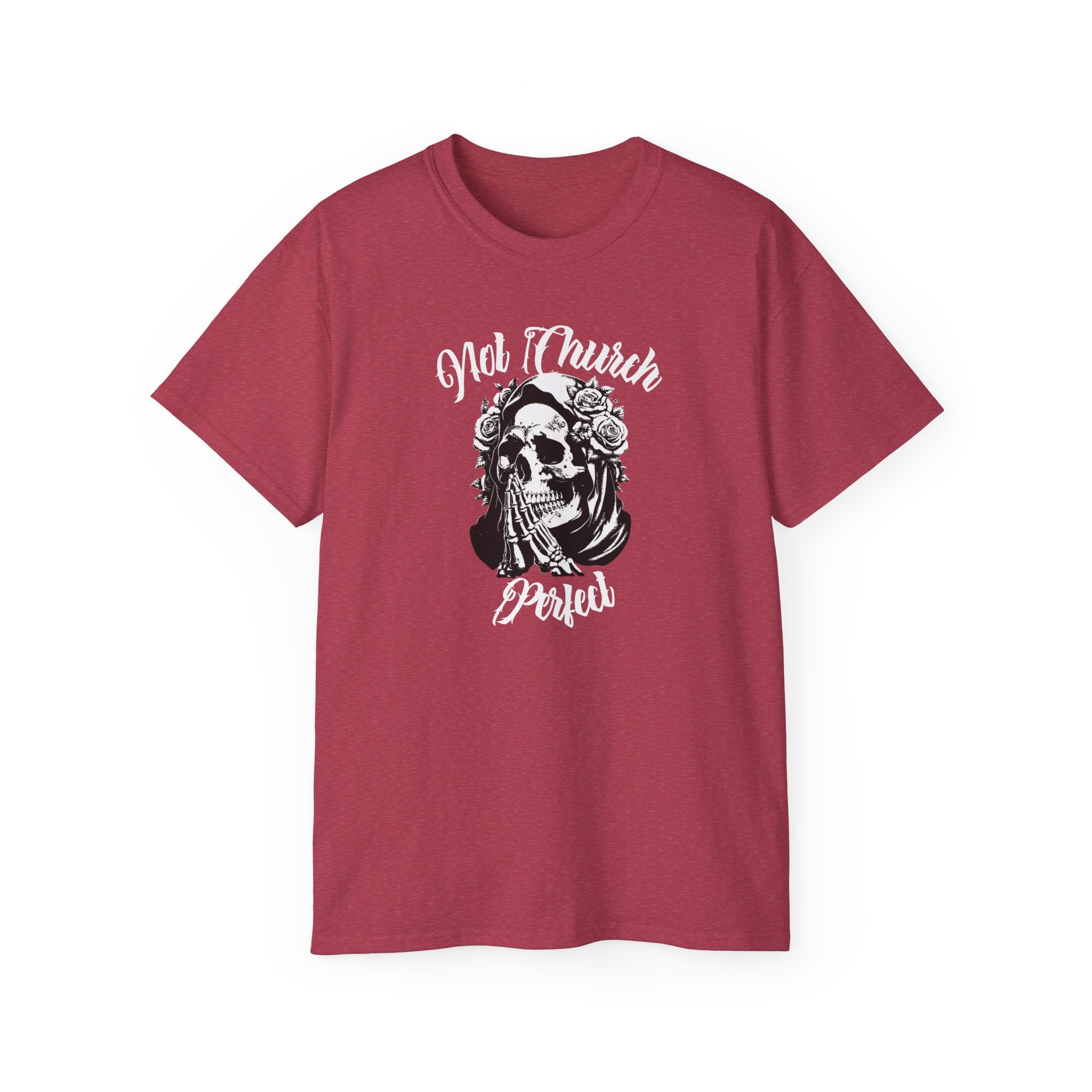 Not Church Perfect Skull Tee