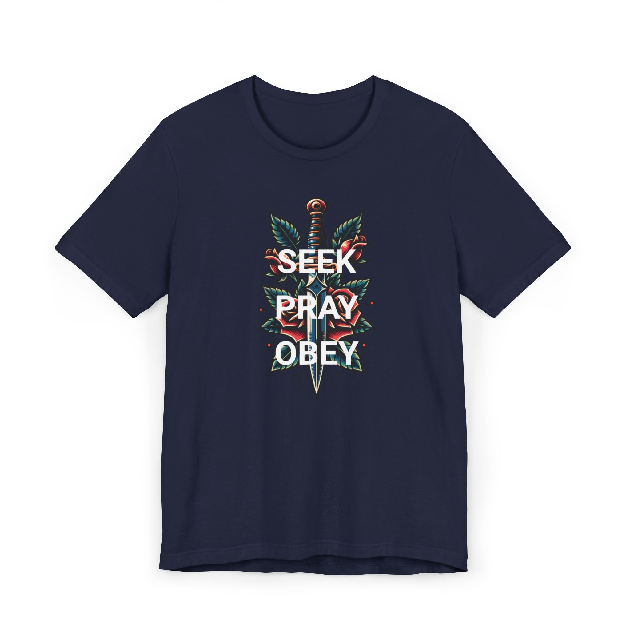 Seek Pray Obey Tee