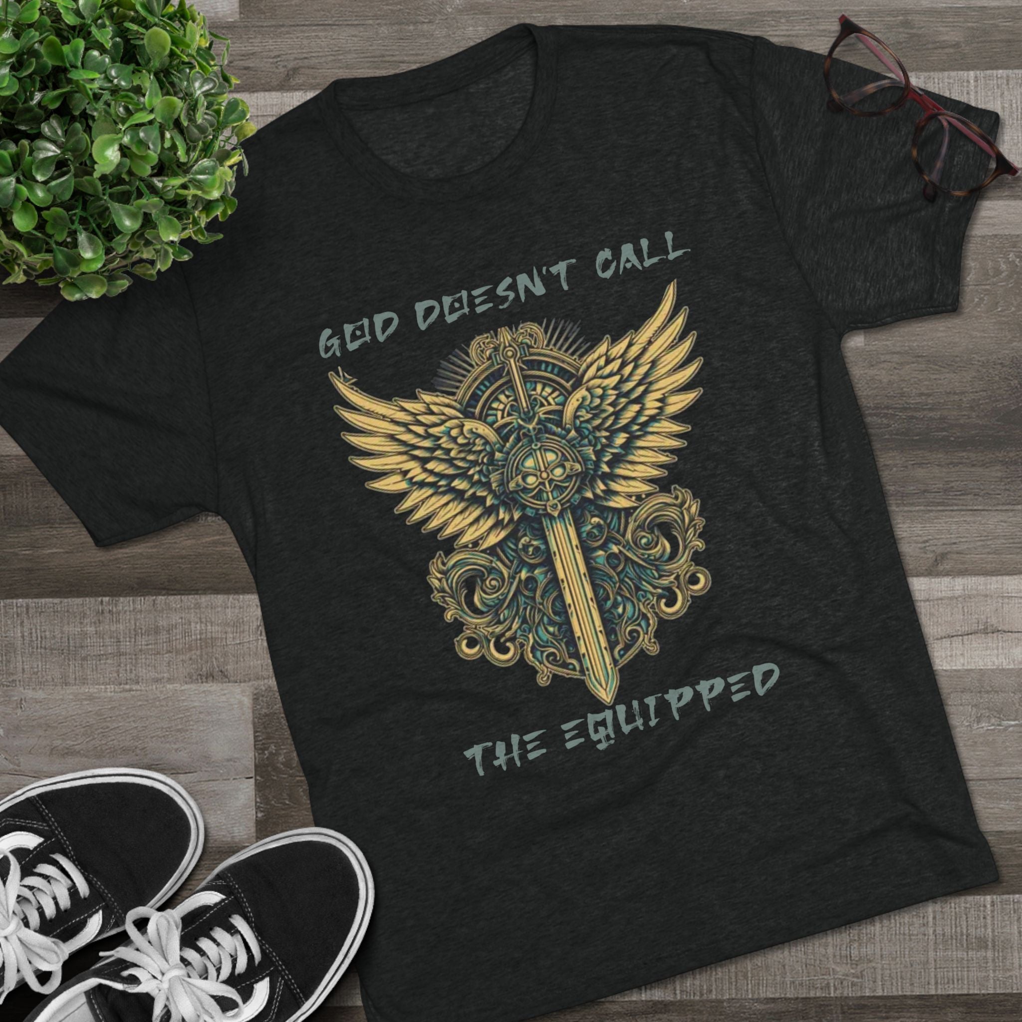 God Doesn’t Call the Equipped Tee