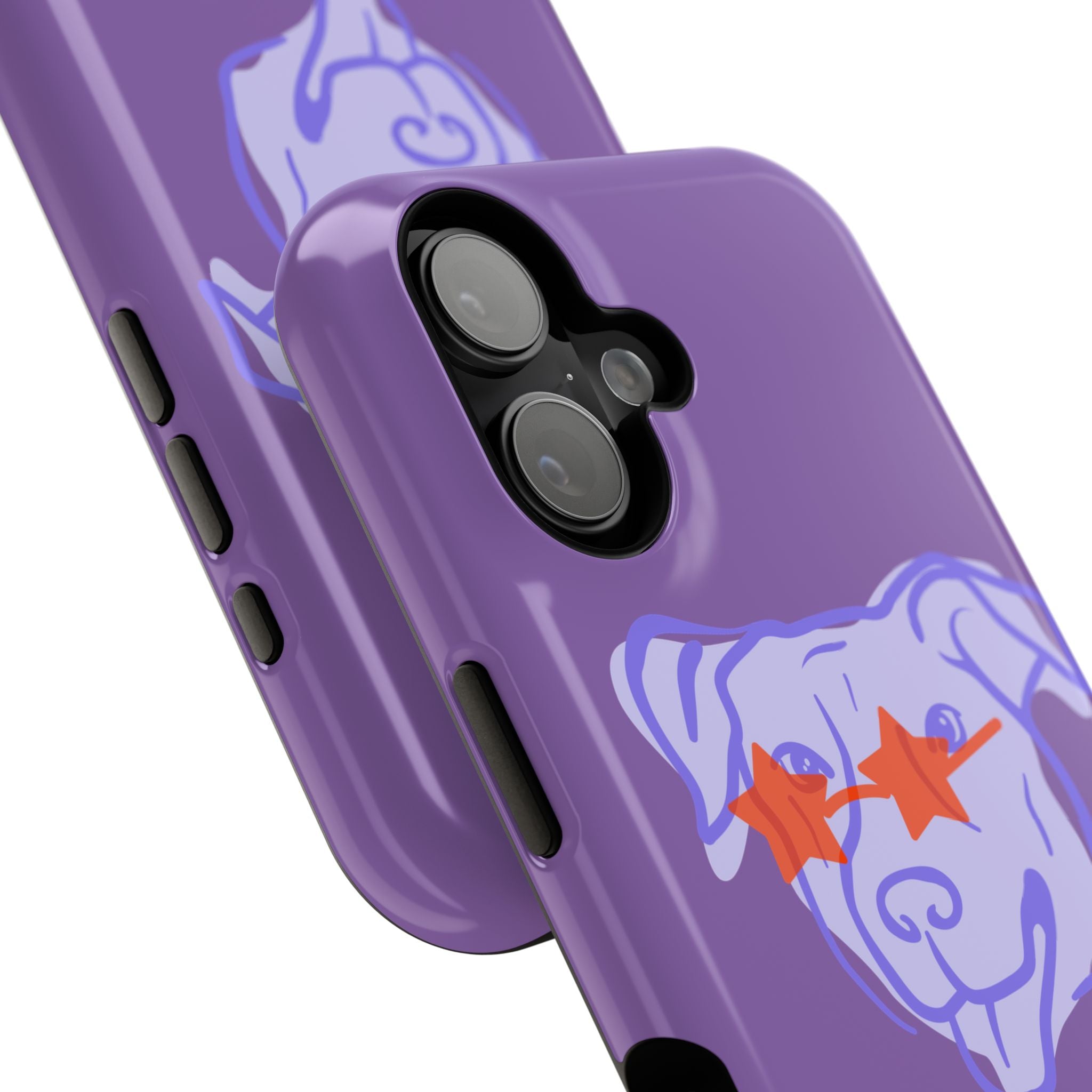 Impact Resistant Case — Purple Dog “Tell your dog I said hi”