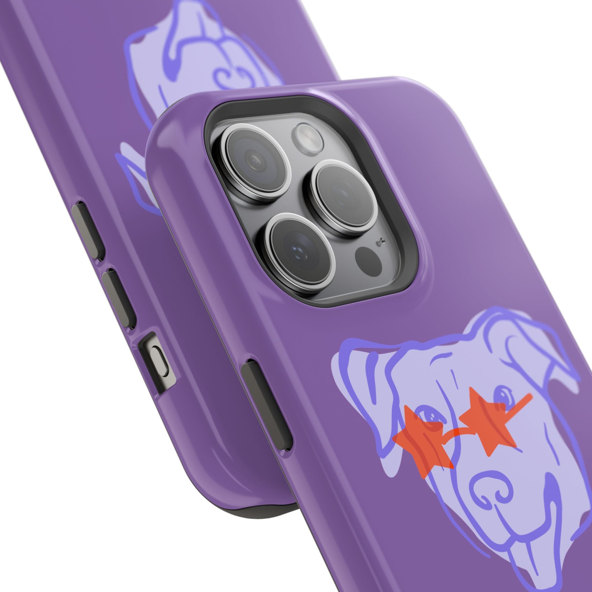 Impact Resistant Case — Purple Dog “Tell your dog I said hi”