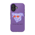 Impact Resistant Case — Purple Dog “Tell your dog I said hi”