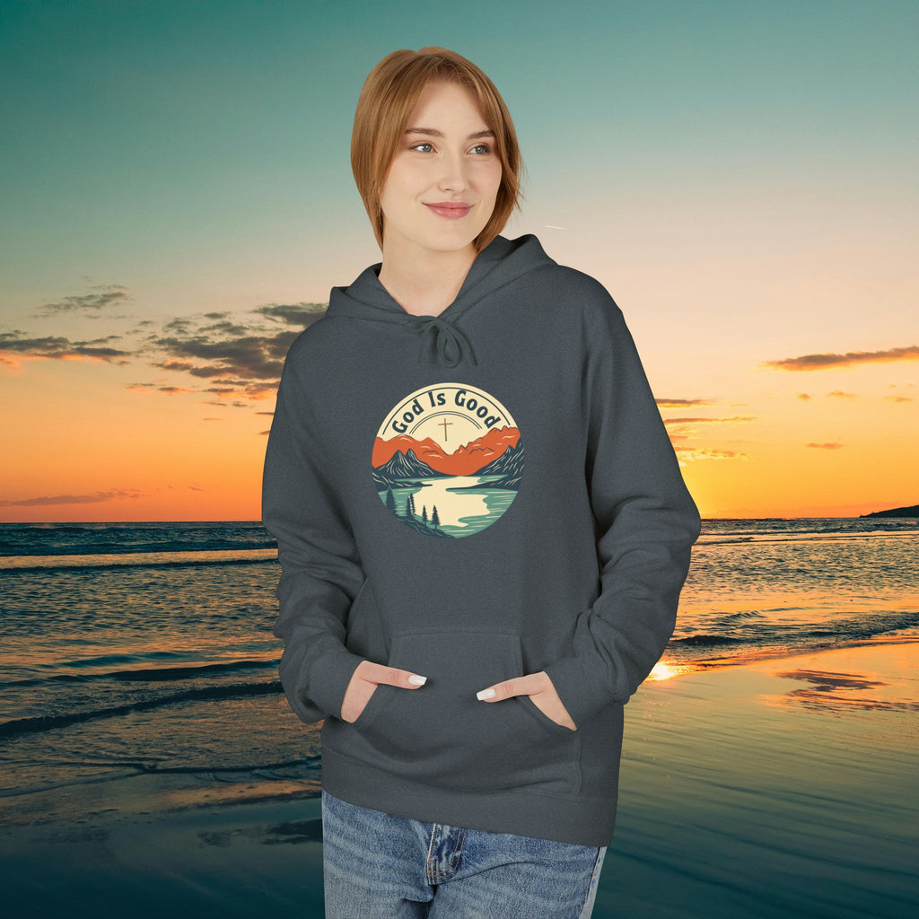 He is Good —Mountain Sunrise Hoodie