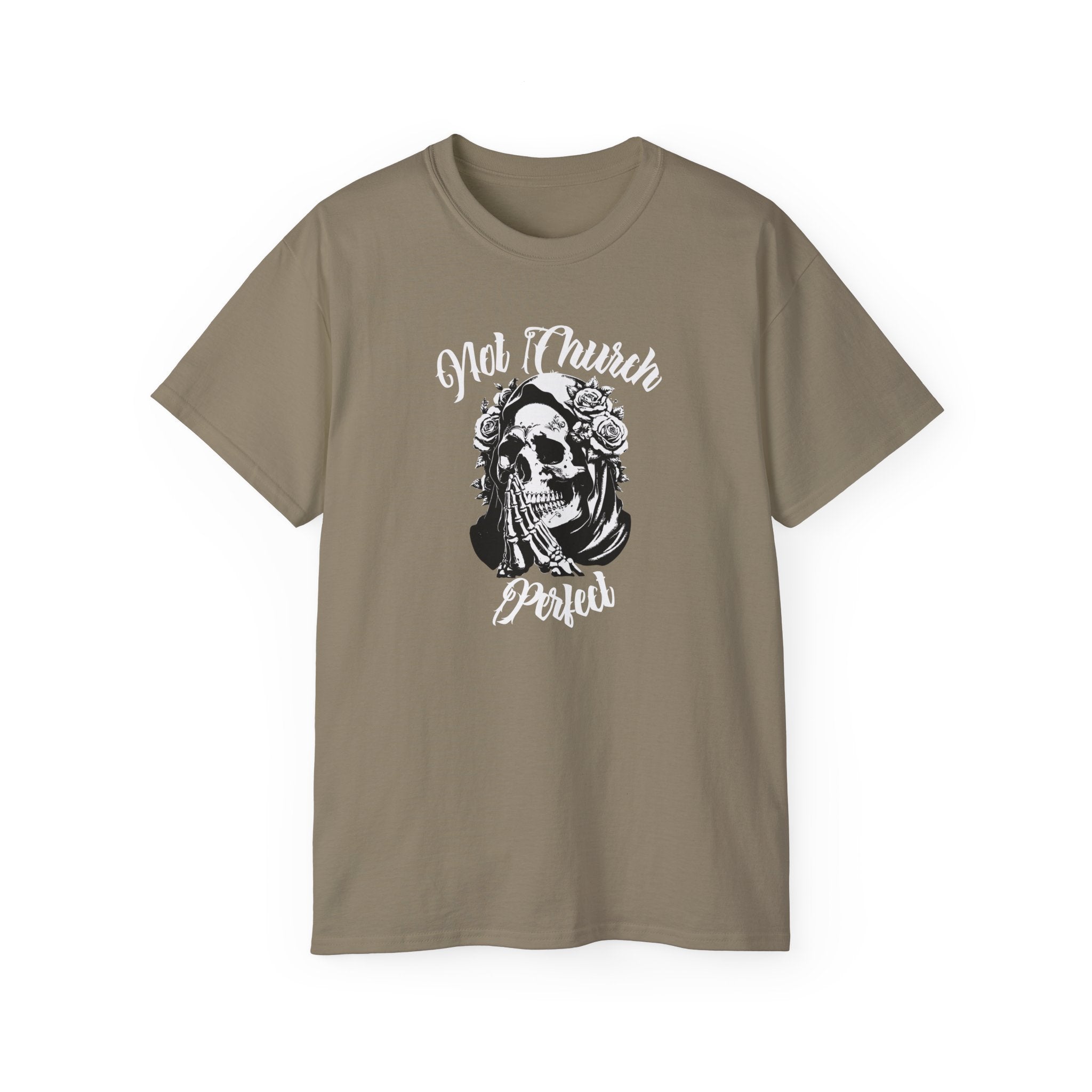 Not Church Perfect Skull Tee