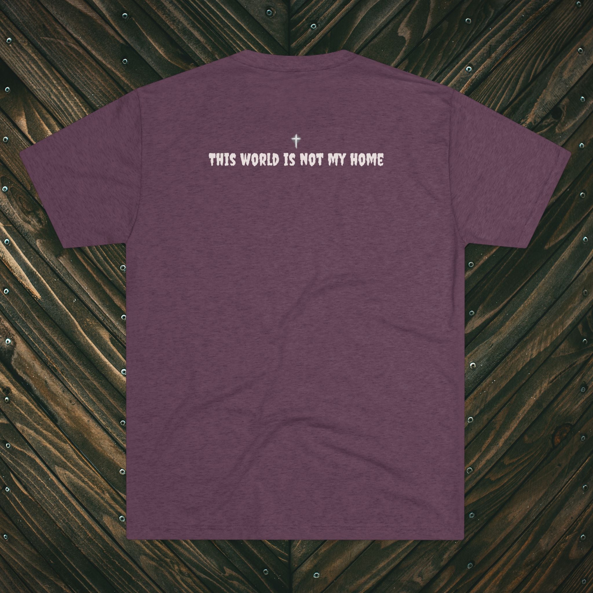 Not Built to Stay Tee — 'This World Is Not My Home' Christian Nautical T-Shirt