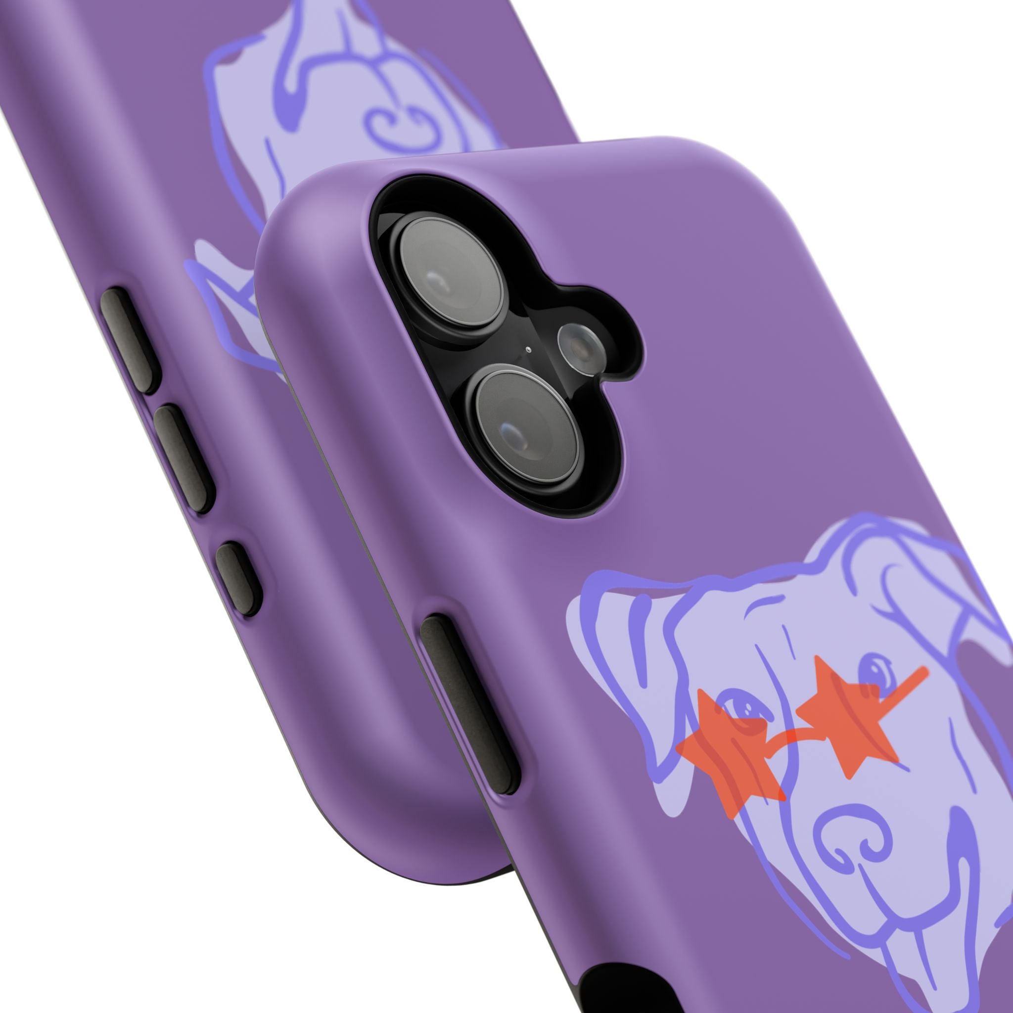 Impact Resistant Case — Purple Dog “Tell your dog I said hi”