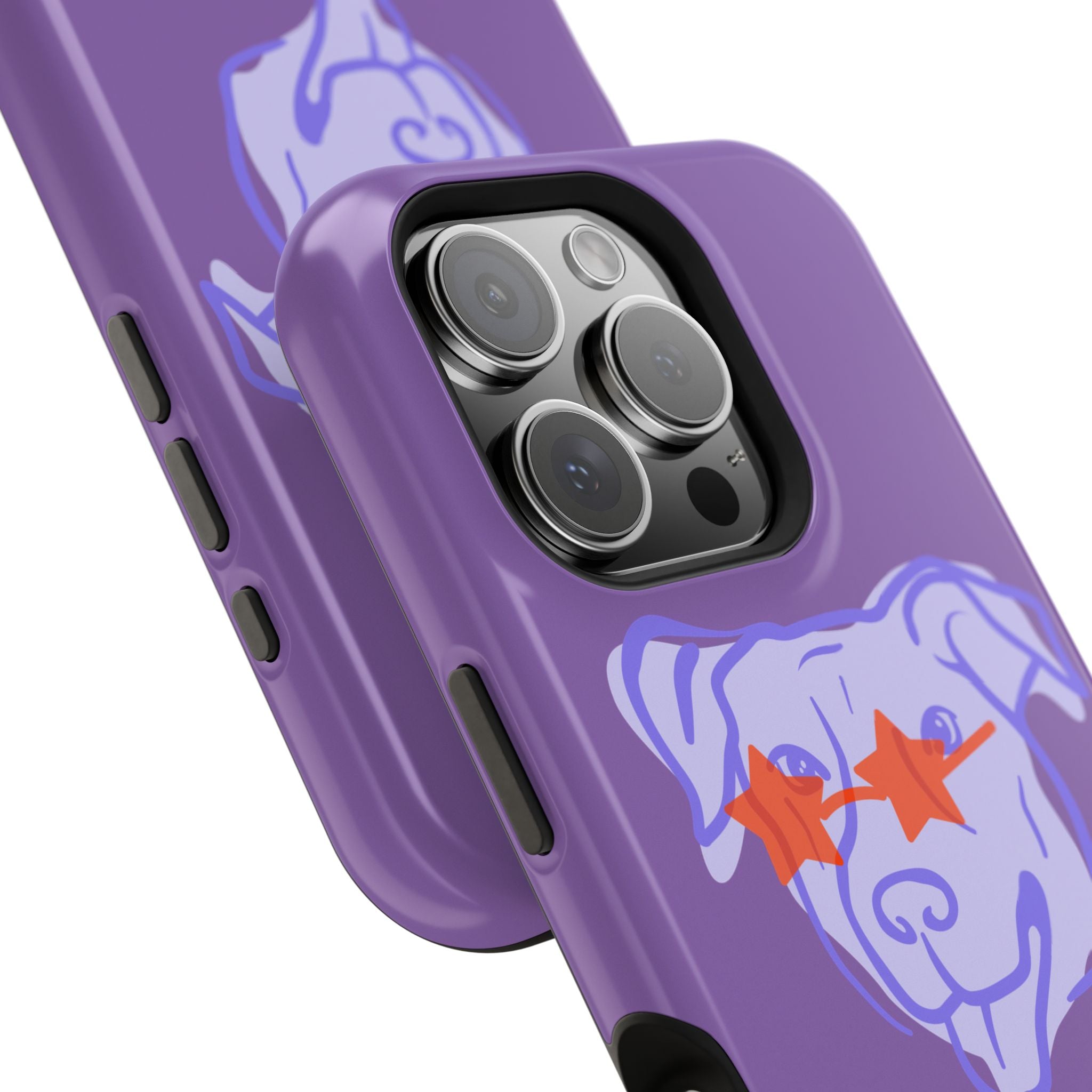 Impact Resistant Case — Purple Dog “Tell your dog I said hi”