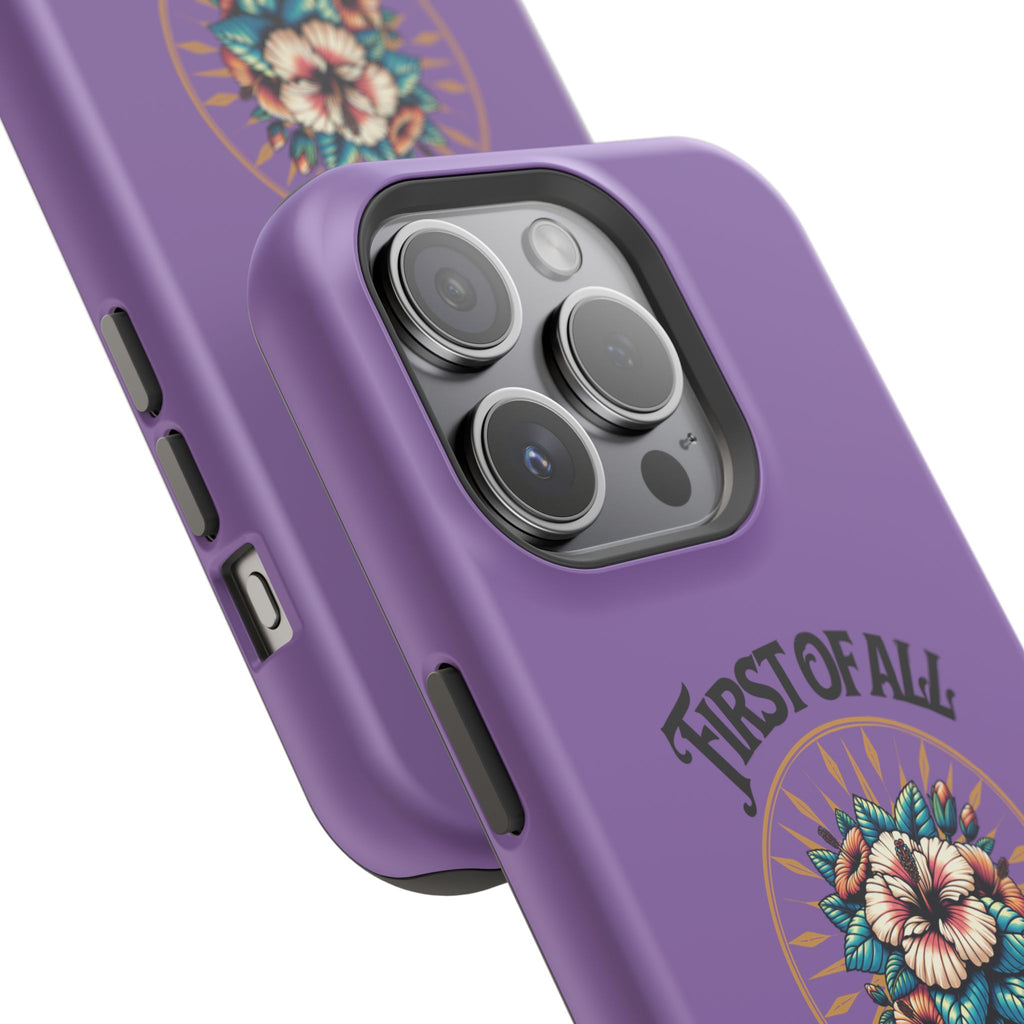Phone Case — “First of All, Jesus Thinks I’m a Delight” Impact-Resistant Magnetic Case