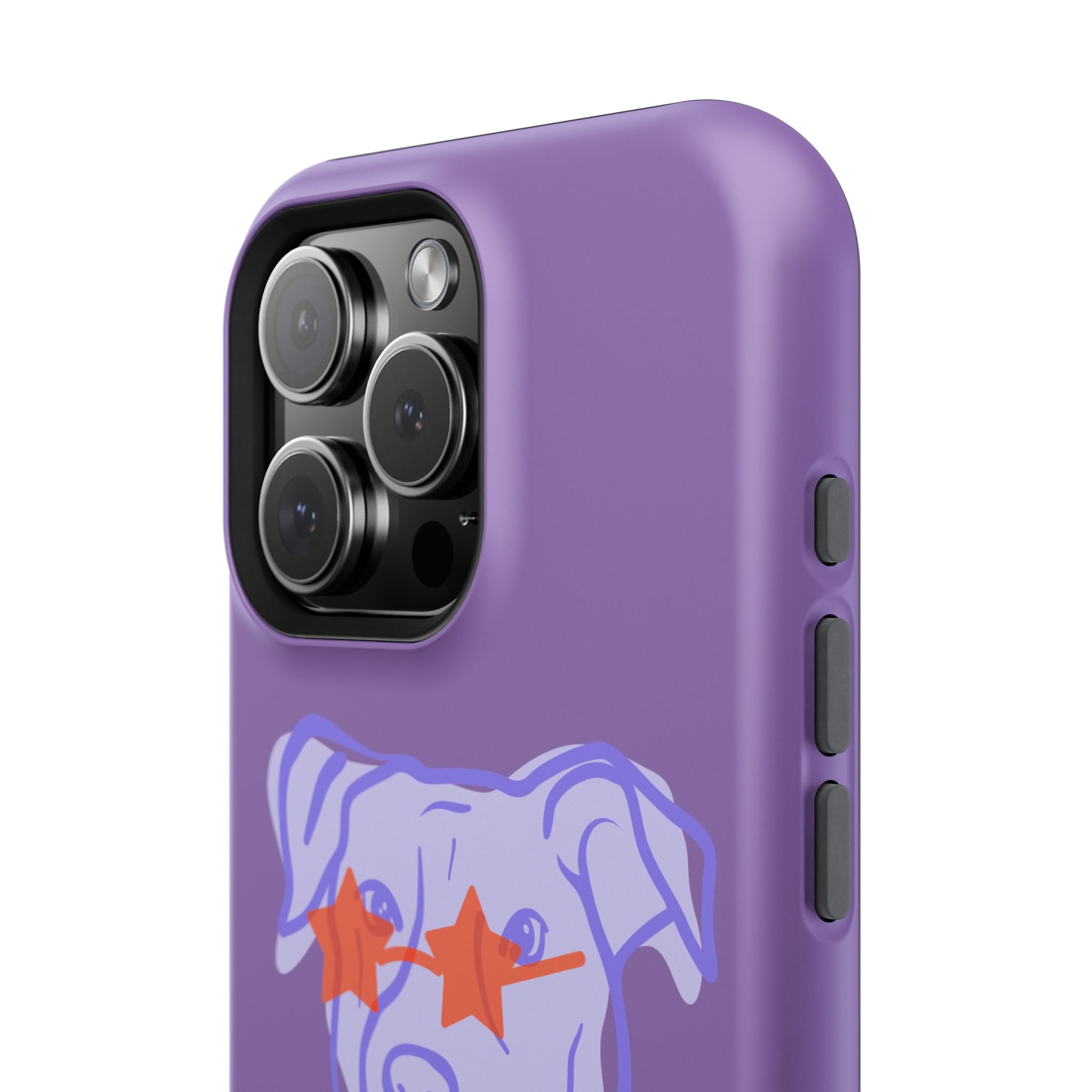 Impact Resistant Case — Purple Dog “Tell your dog I said hi”