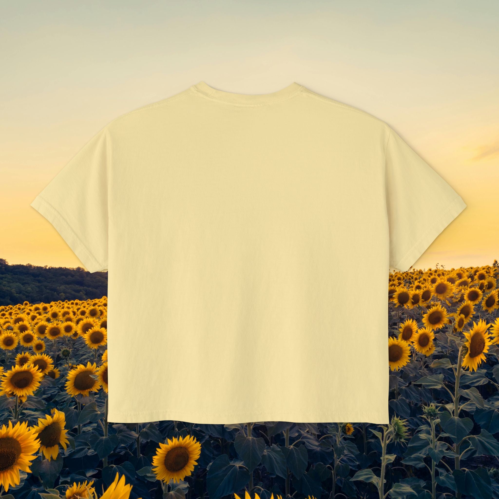Book Club Floral Boxy Tee
