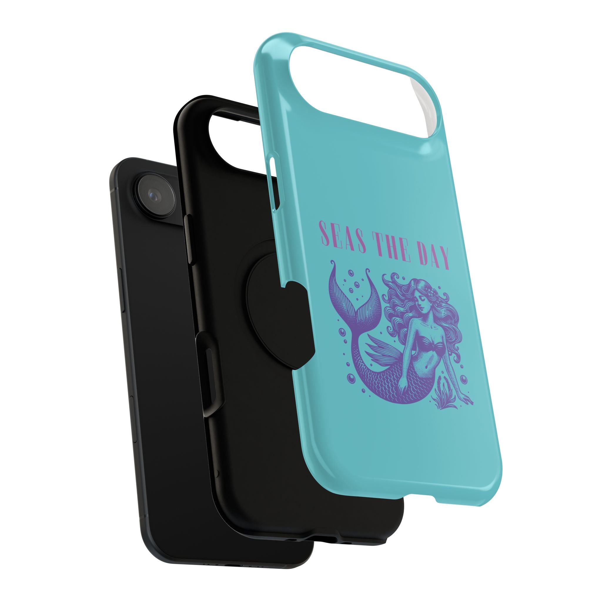 iphone Mermaid ‘Seas the Day’ Impact-Resistant Phone Case
